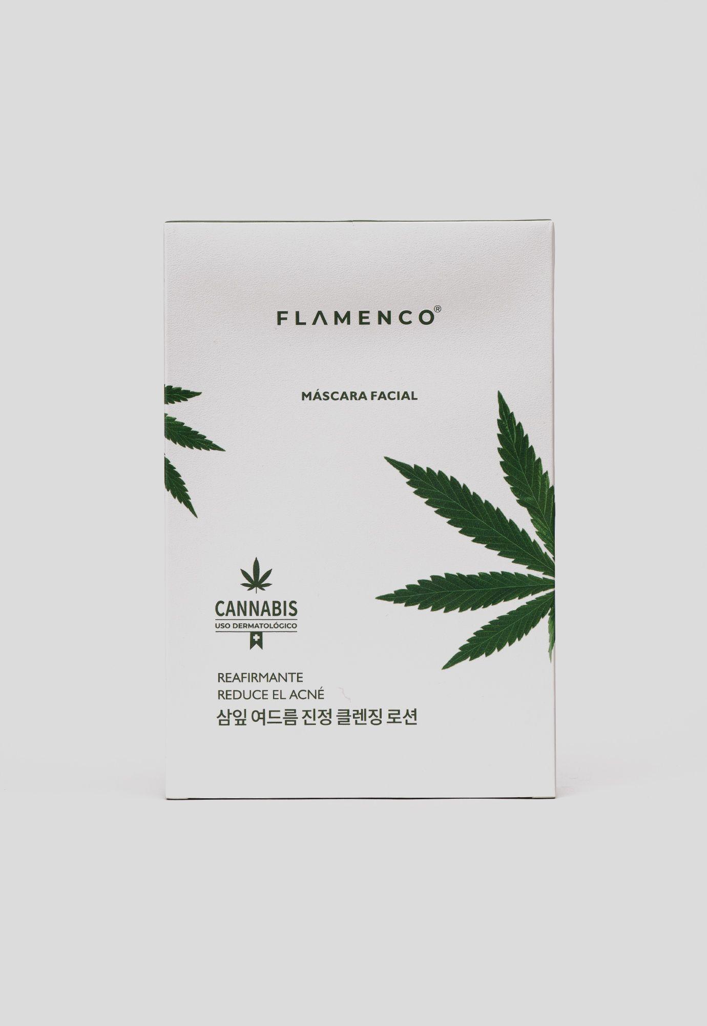 Mascarilla Facial Anti-Acné de Cáñamo Chinitown-0