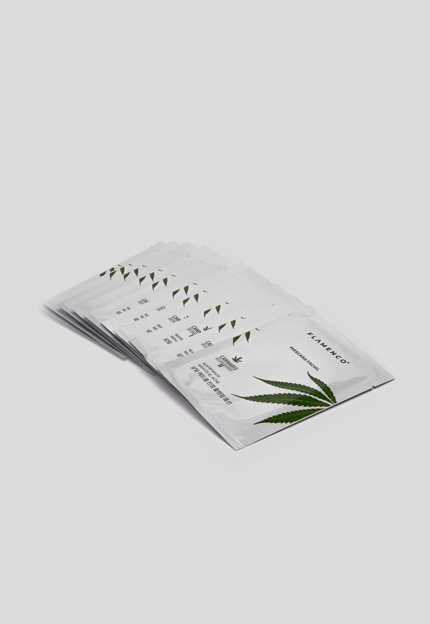 Mascarilla Facial Anti-Acné de Cáñamo Chinitown-2