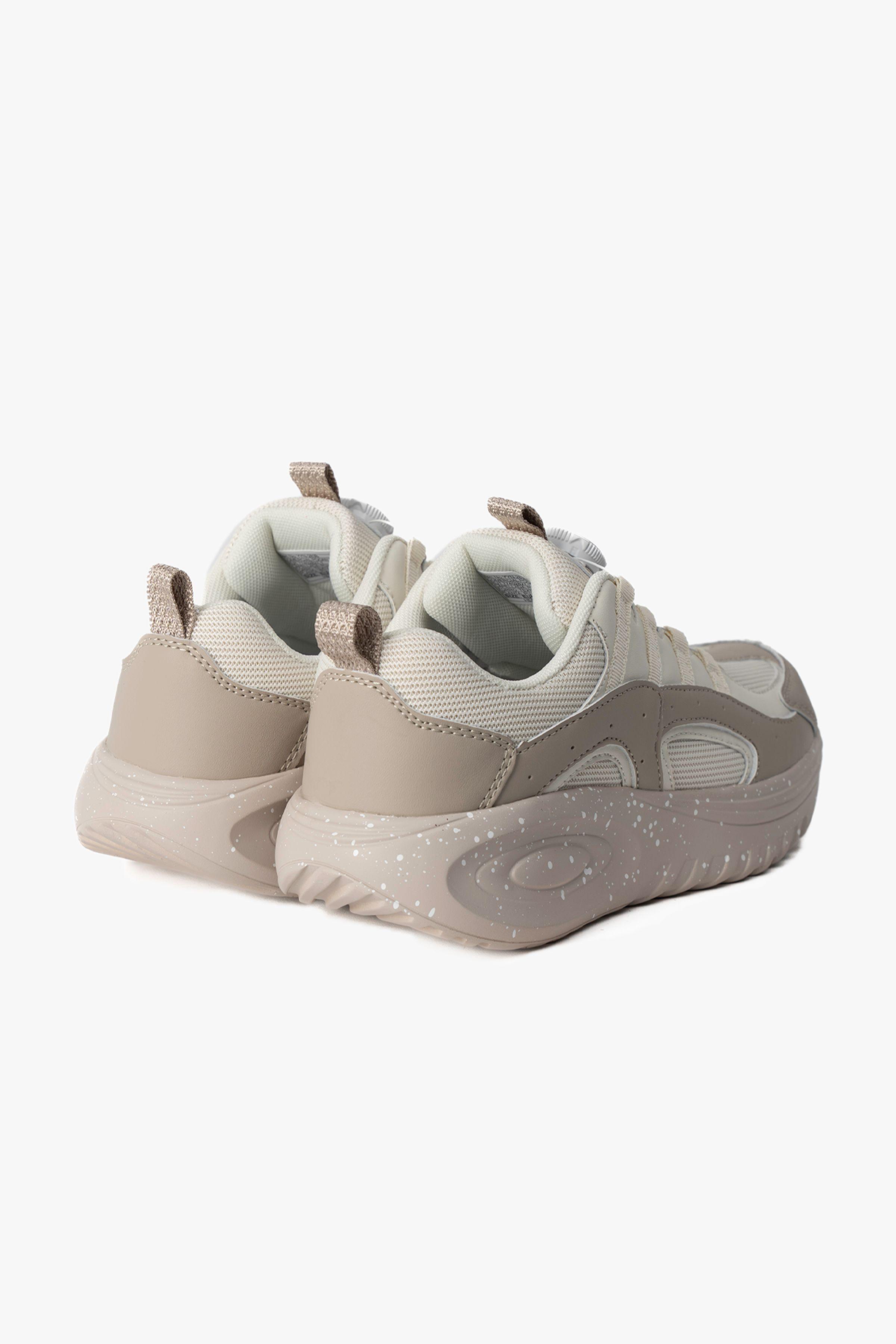 Zapatilla Deportiva Mujer Beige Marcia Chinitown-1