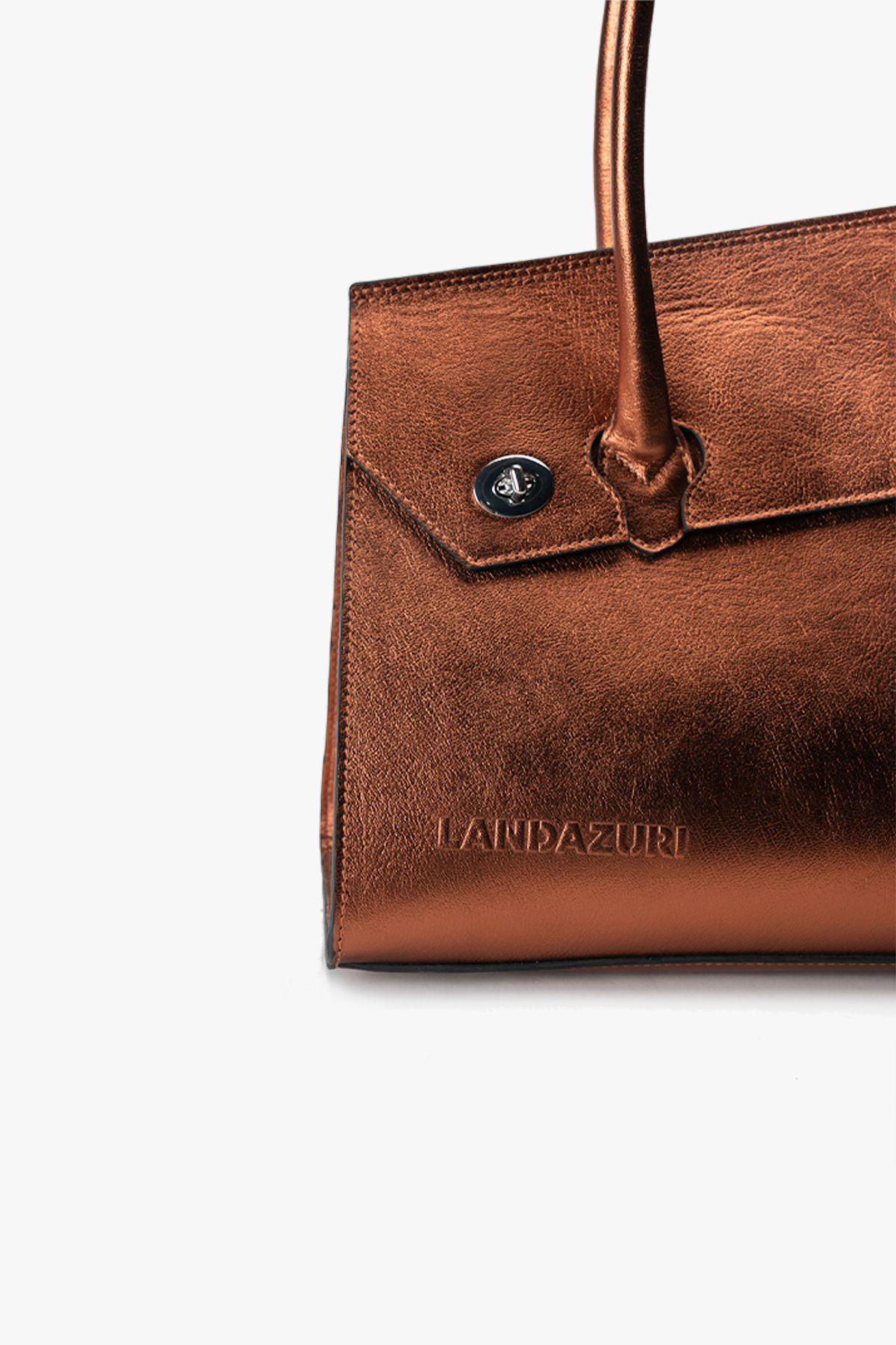 Cartera de Mano Cobre Landazuri-5