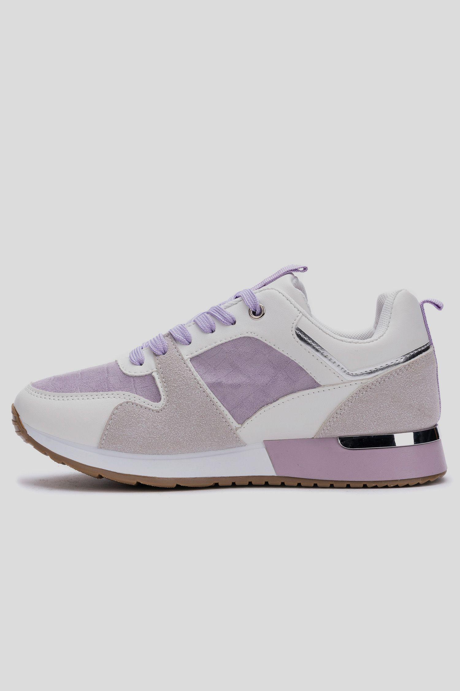 Zapatilla Urbana Mujer Morado Sayda Chinitown-2