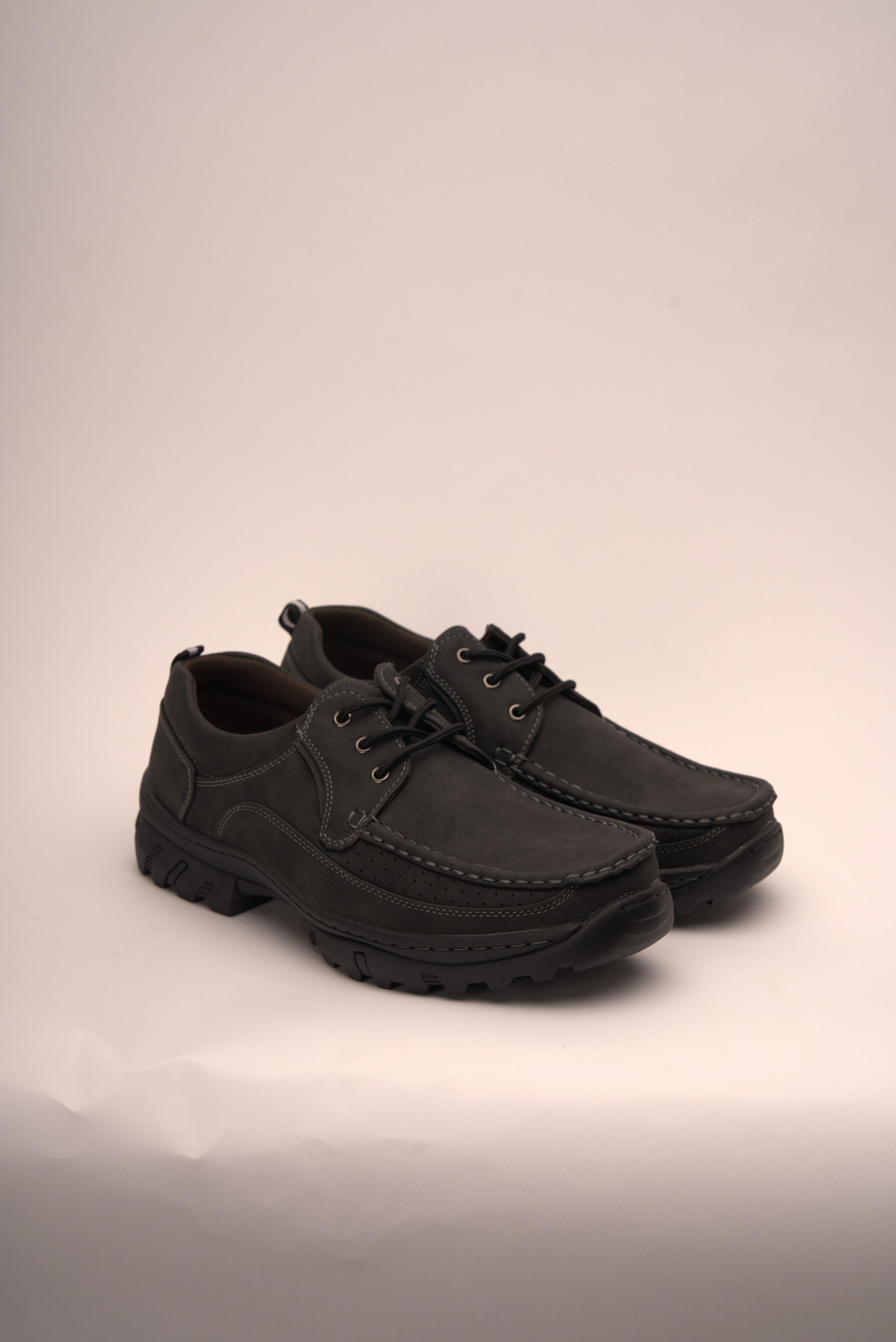 Zapato Casual Juvenil Negro Noel Chinitown-1