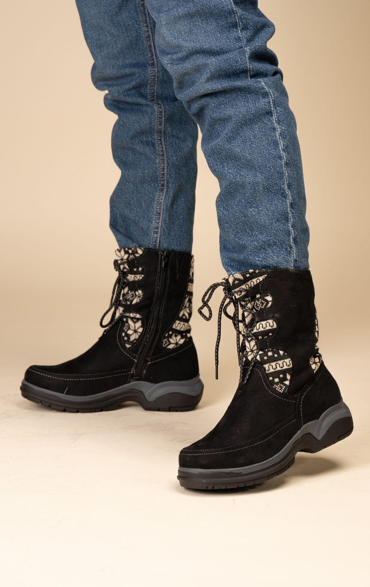Bota Invernal Mujer Negro Stibaliz Chinitown-4