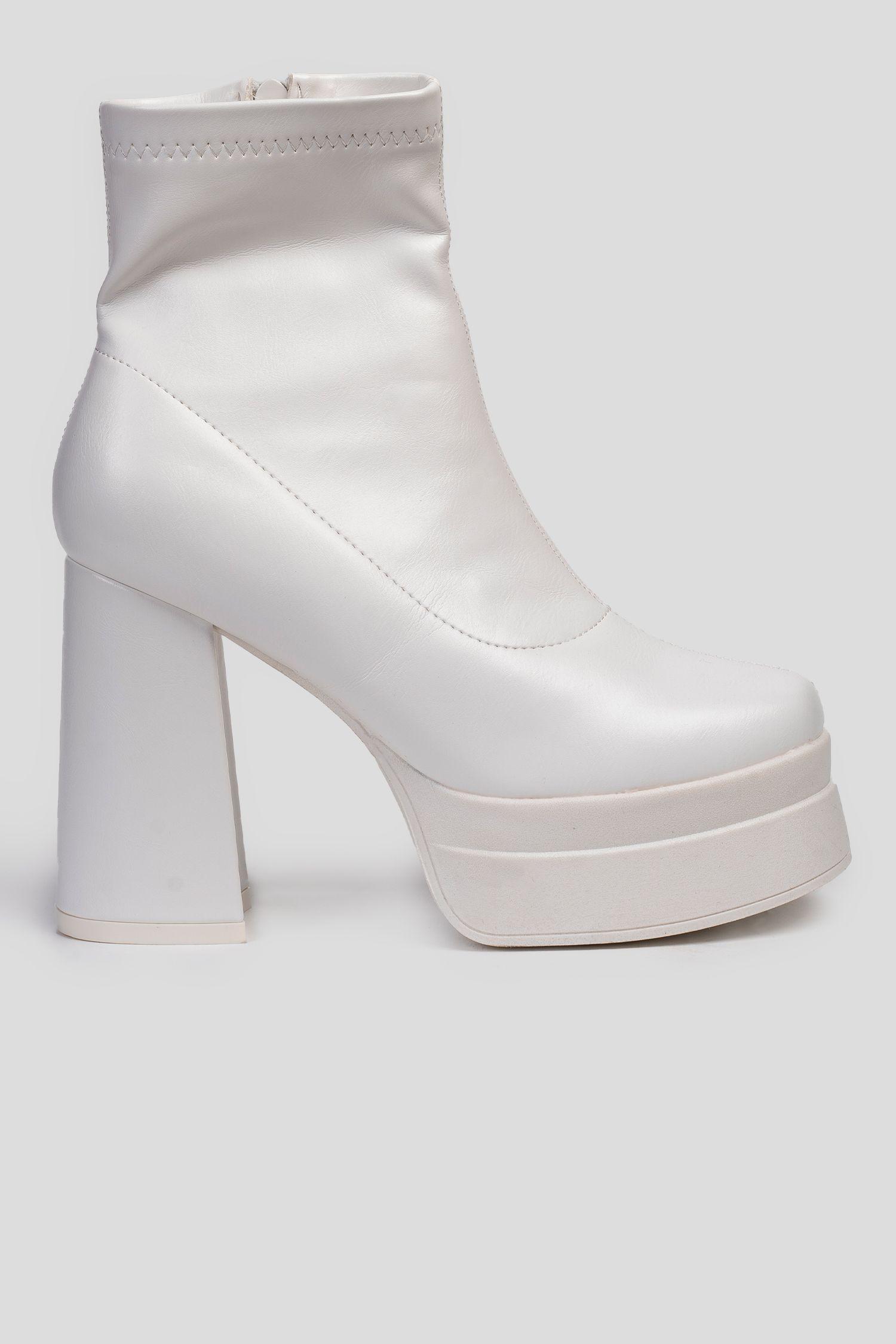 Bota Mujer Blanco Danella Chinitown-0
