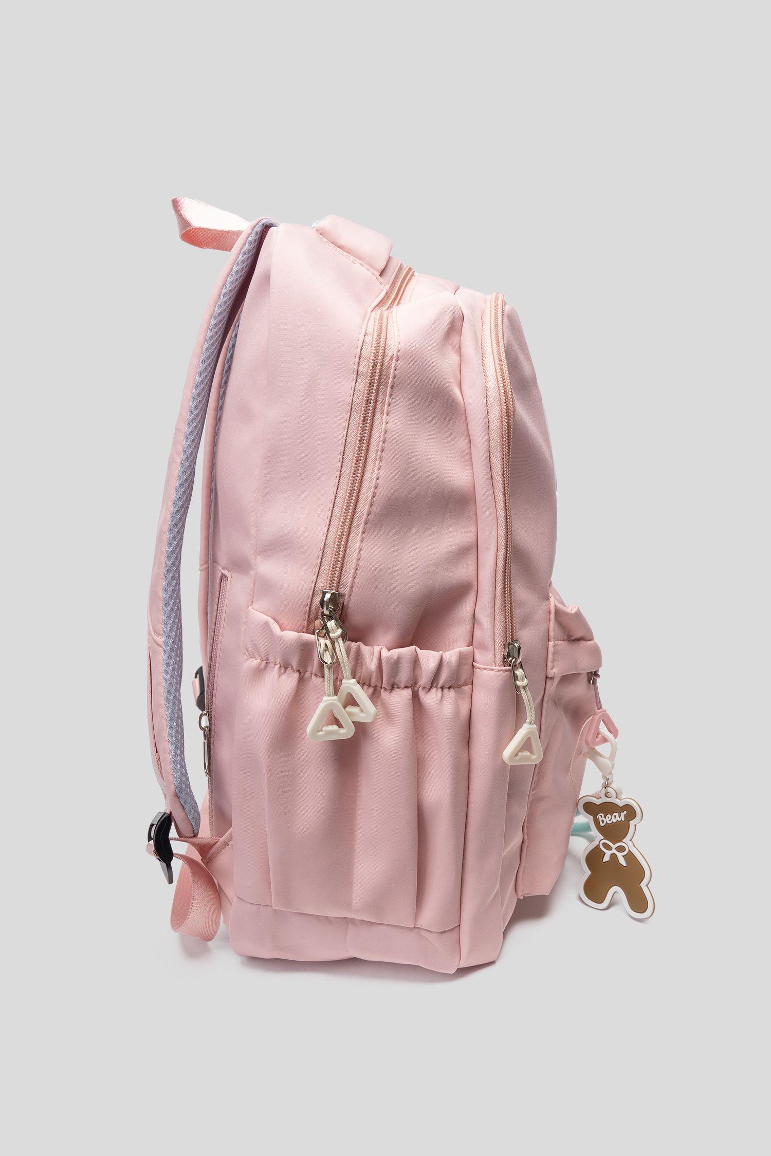 Mochila Osito Rosa Chinitown-2