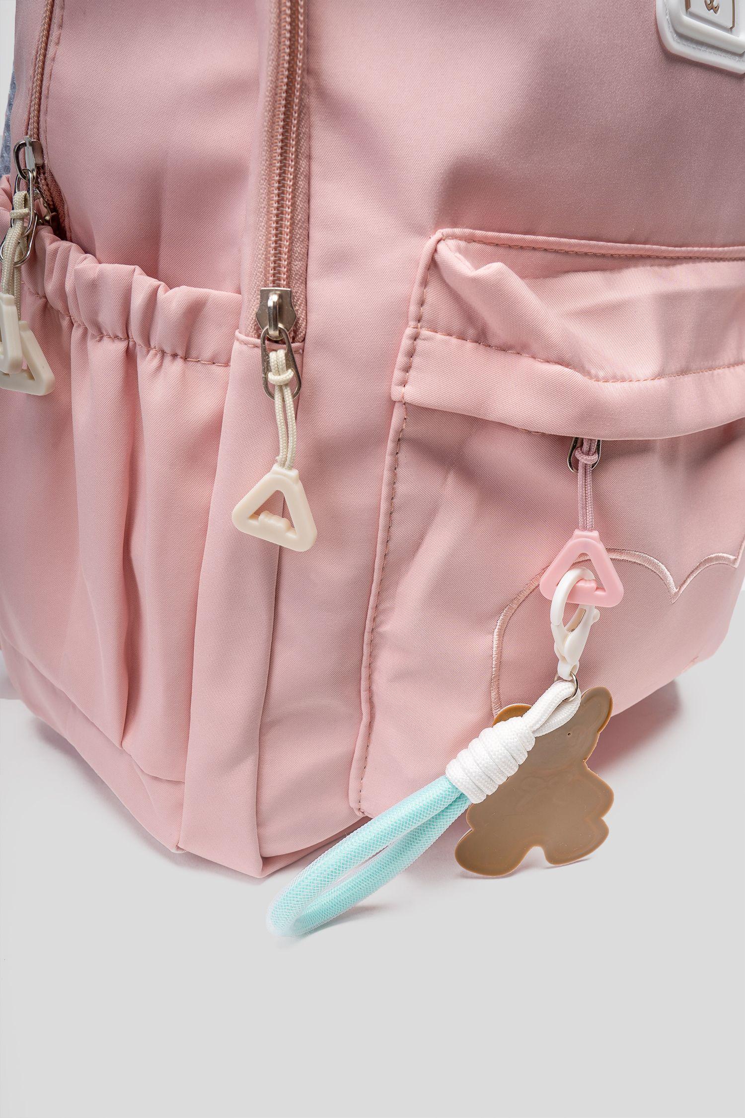 Mochila Osito Rosa Chinitown-3