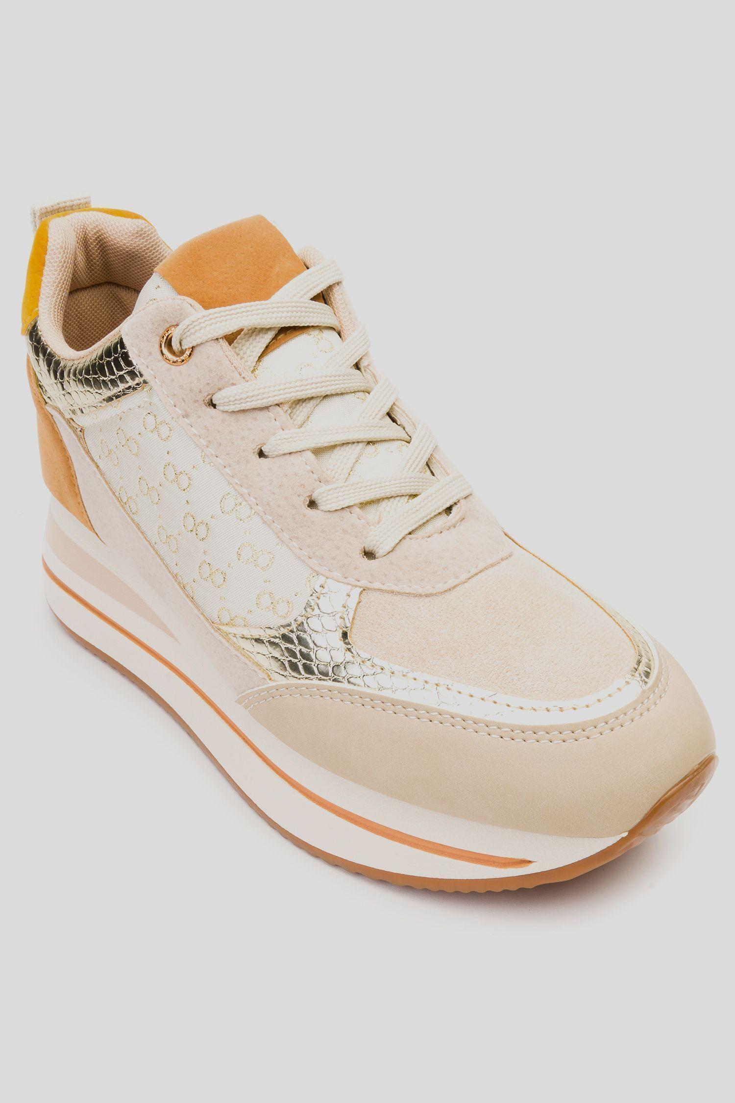 Zapatilla Mujer Beige Crista Chancleta-2