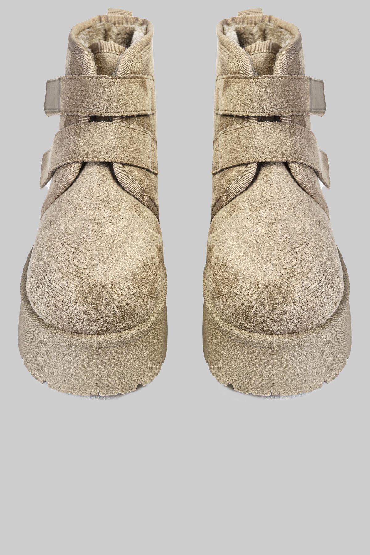 Botín Mujer Khaki Ayla Thunder Blue-3