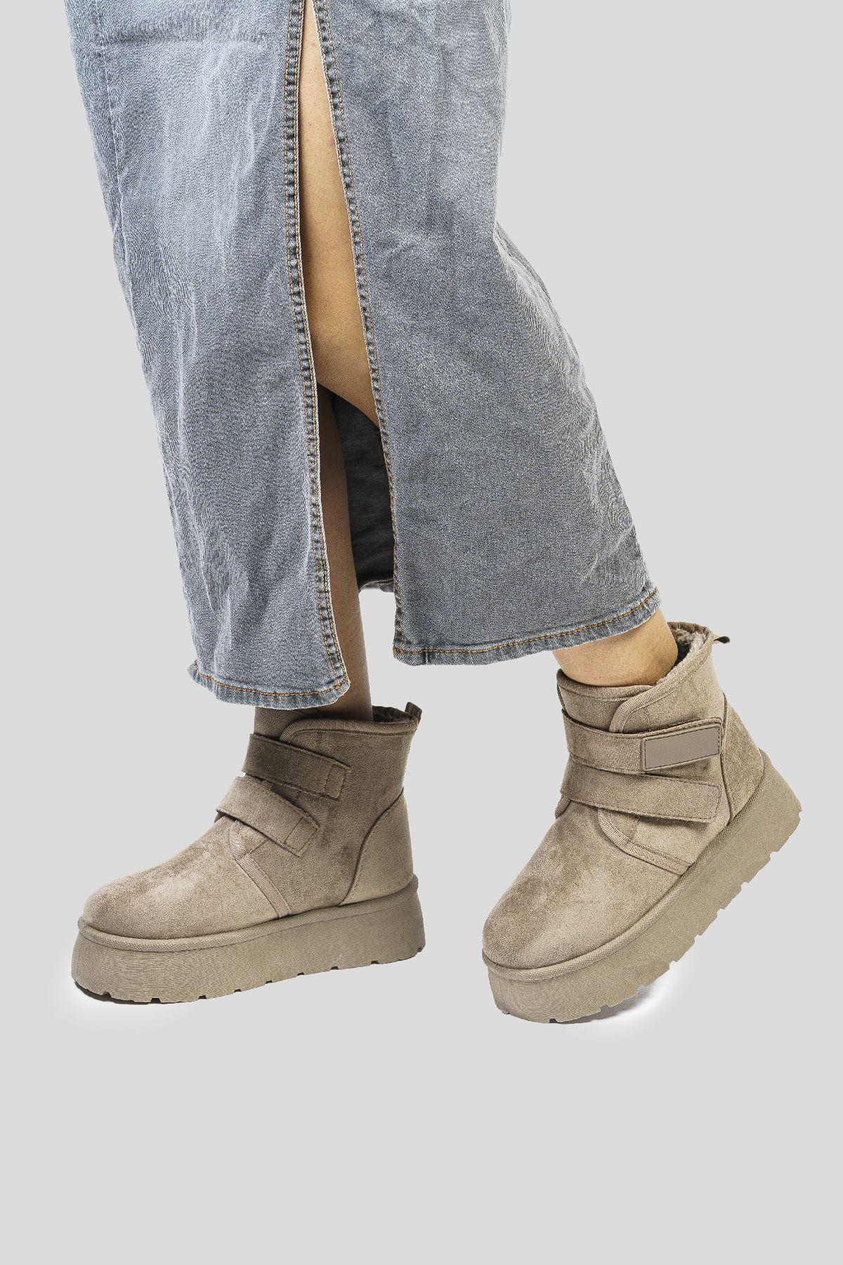 Botín Mujer Khaki Ayla Thunder Blue-1