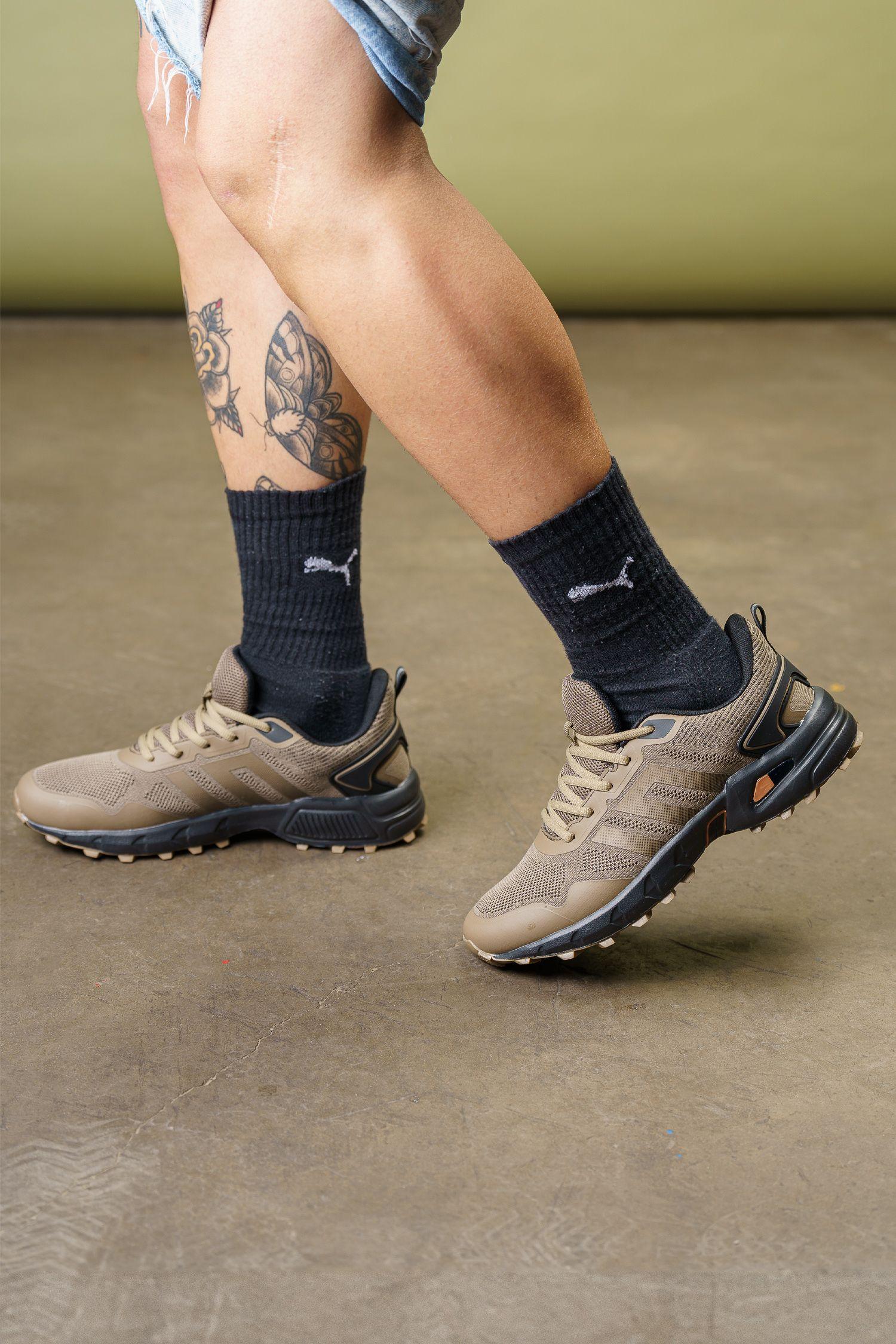 Zapatilla Hombre Caqui Coney Chinitown-3