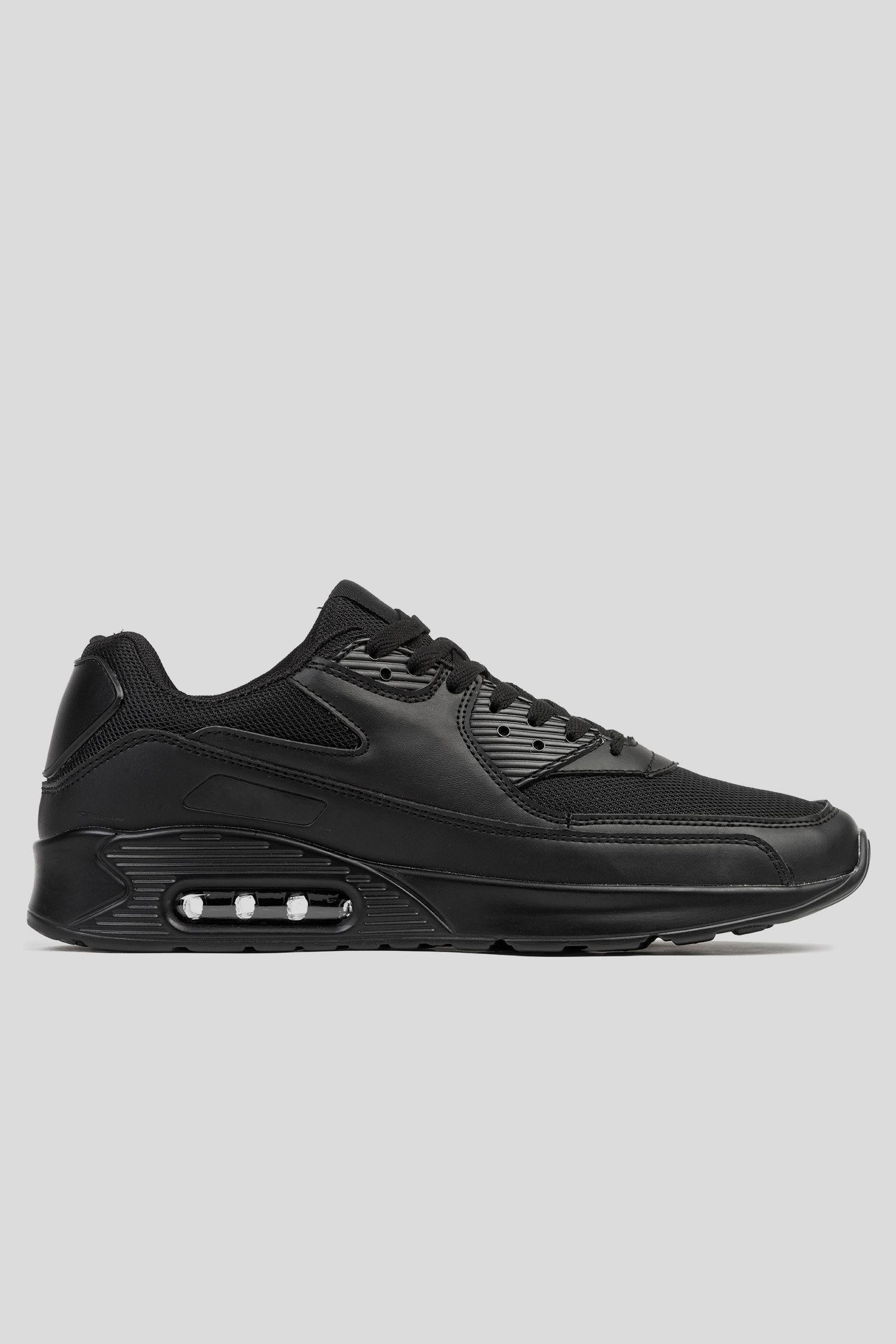 Zapatilla Hombre Negro Crunch Chancleta-0