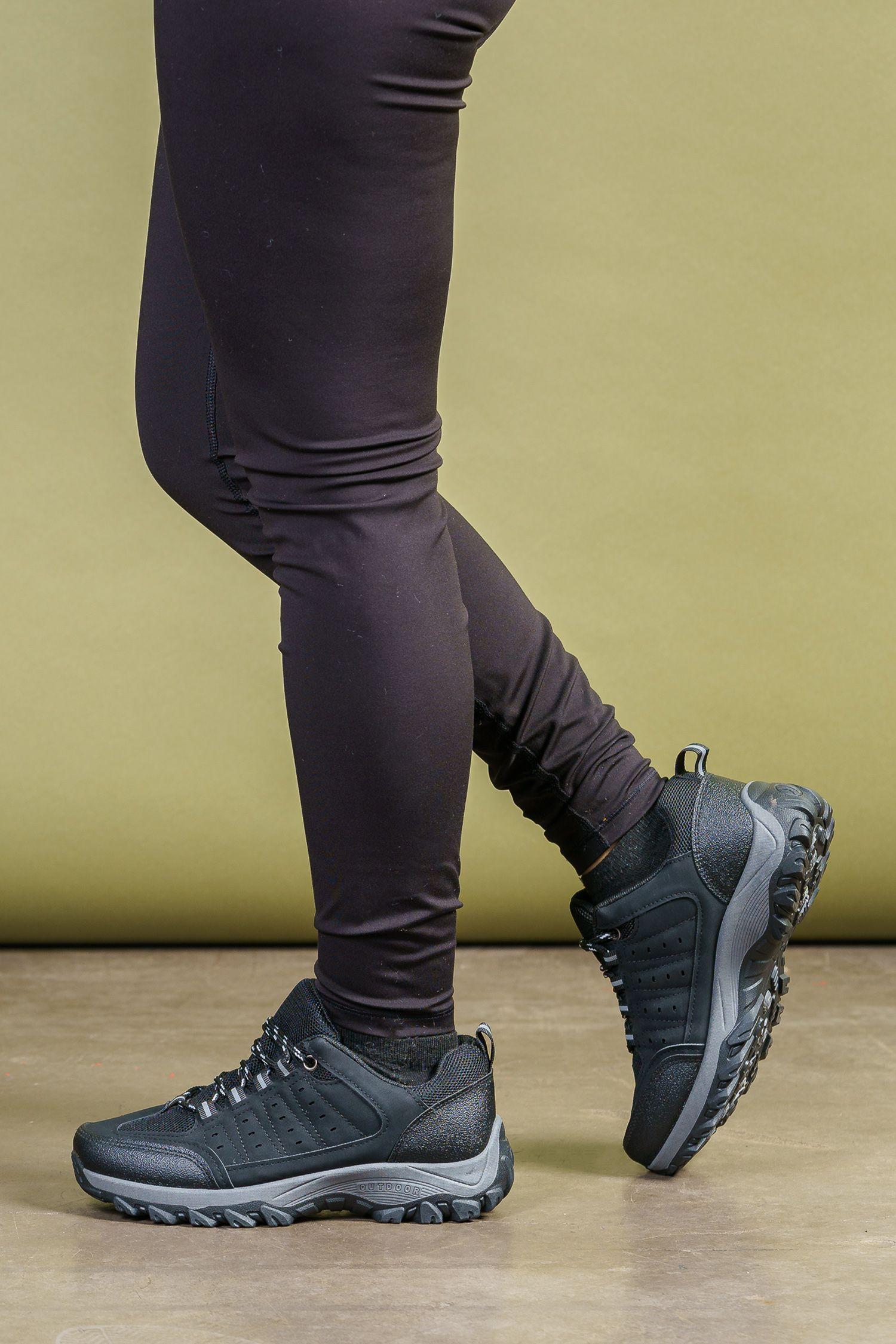 Zapatilla Mujer Negro Lucero Thunder Blue-2
