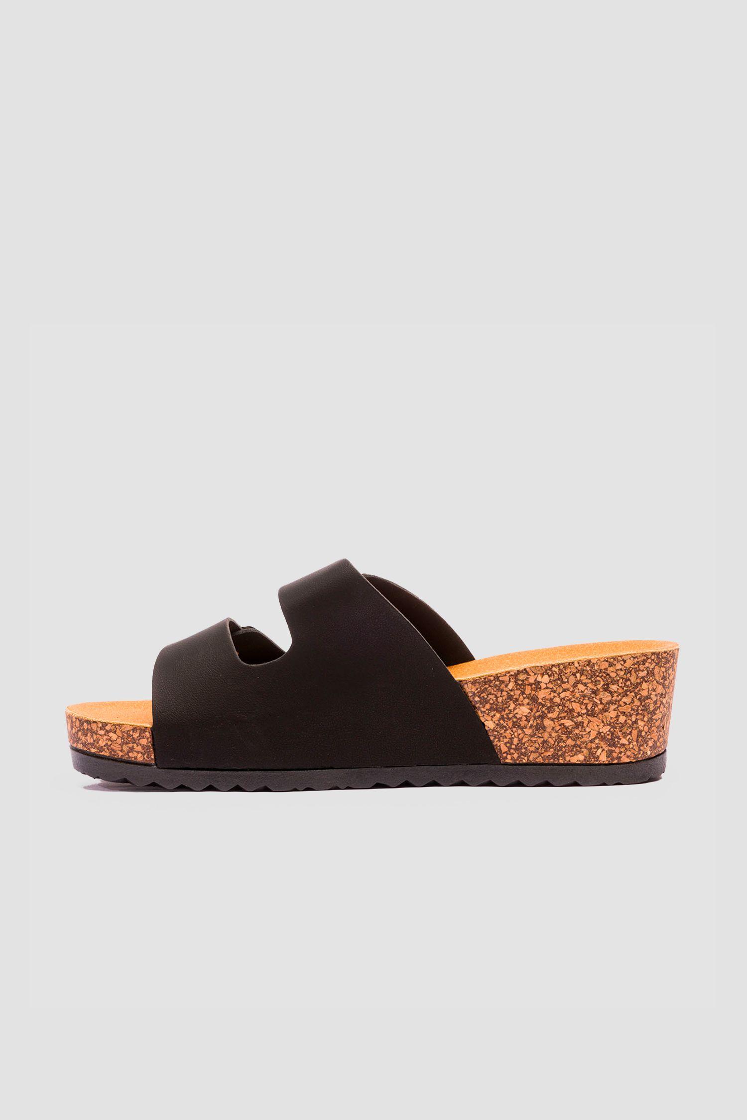 Sandalia Mujer Negro Andrews Chinitown-1