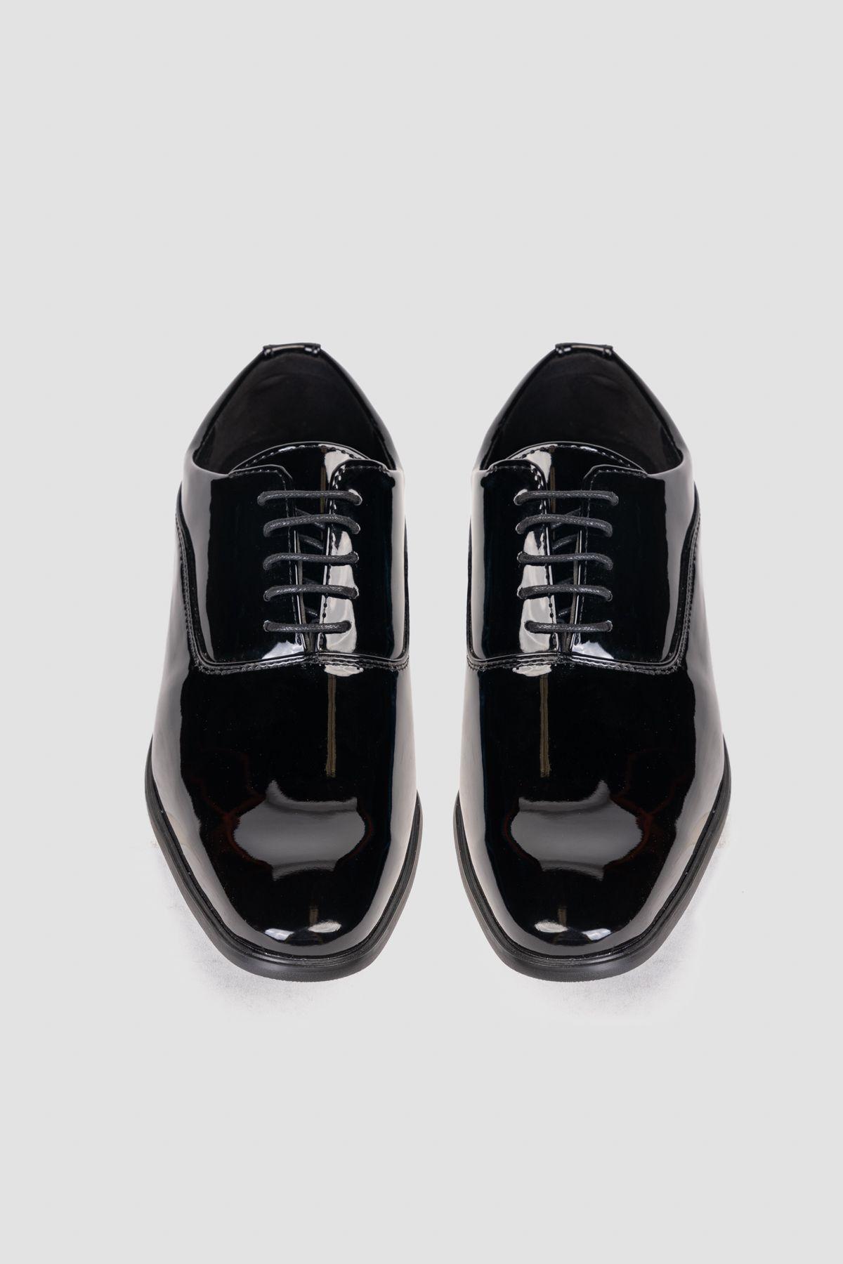 Zapato Hombre Negro Charol Jon Thunder Blue-3