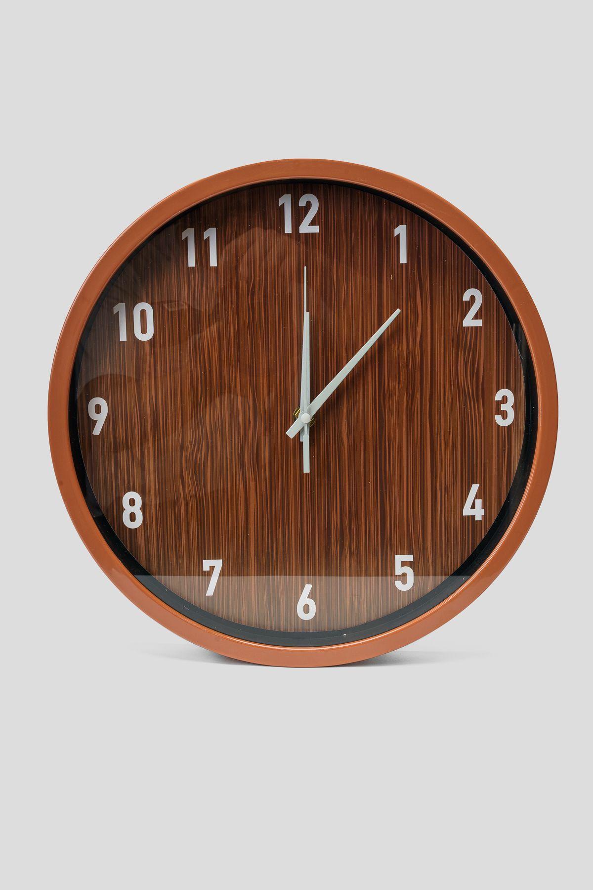 Reloj de Pared Madera Retro Cafe Blanco Chinitown-2