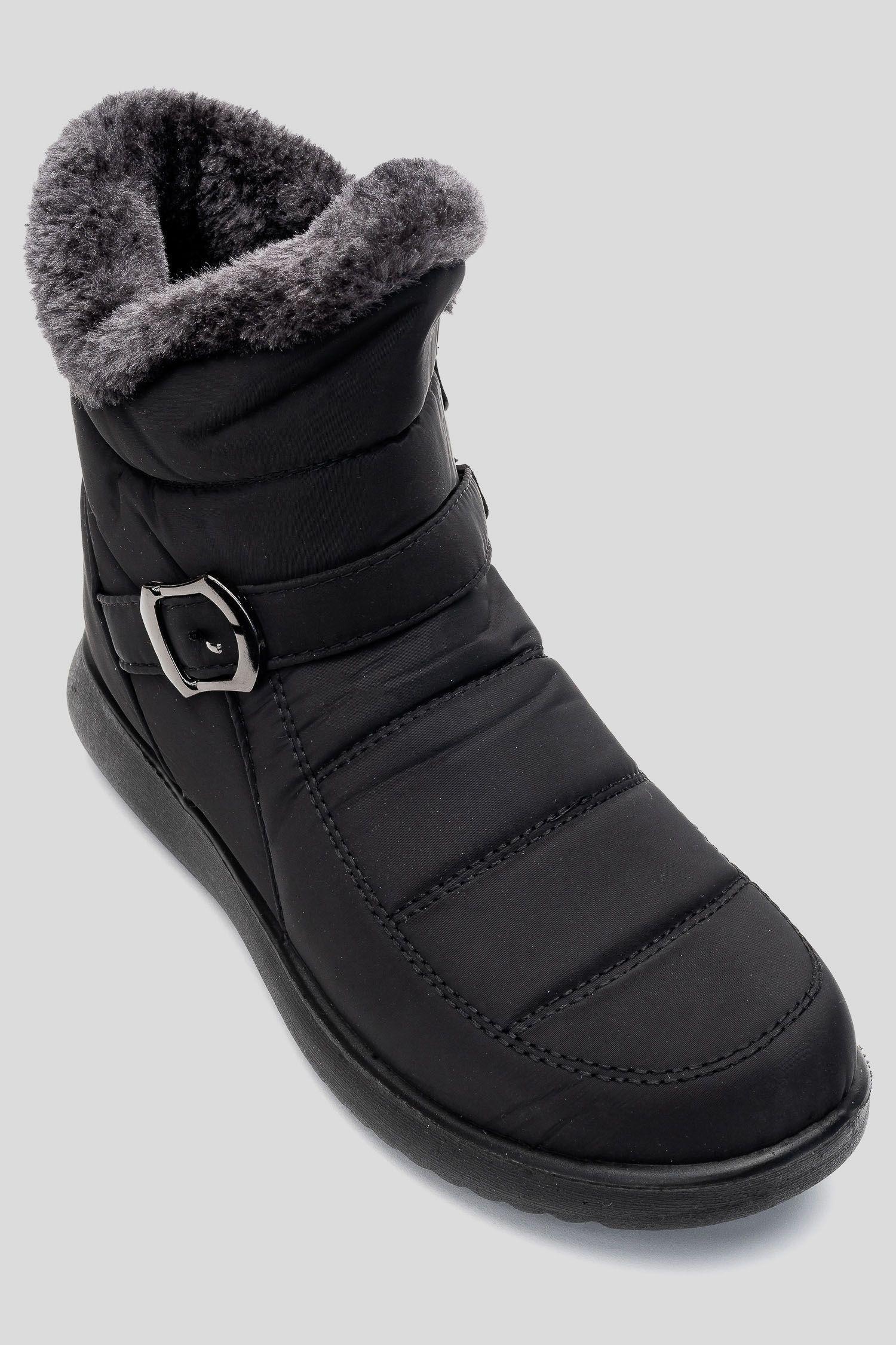 Bota Mujer Negro Debra Chancleta-2
