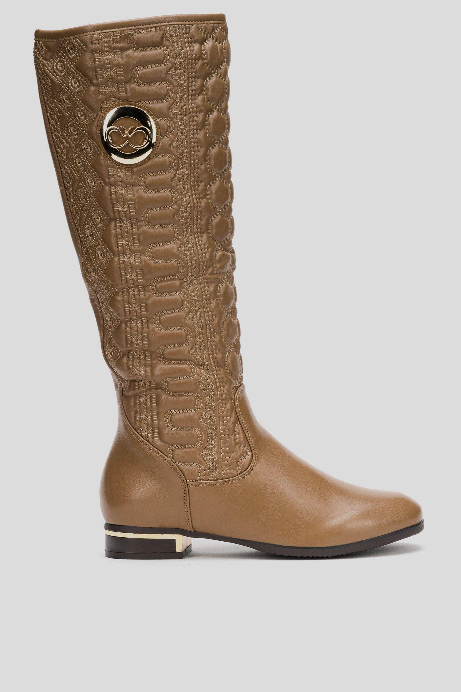 Bota Mujer Caqui Clio Carbin-0