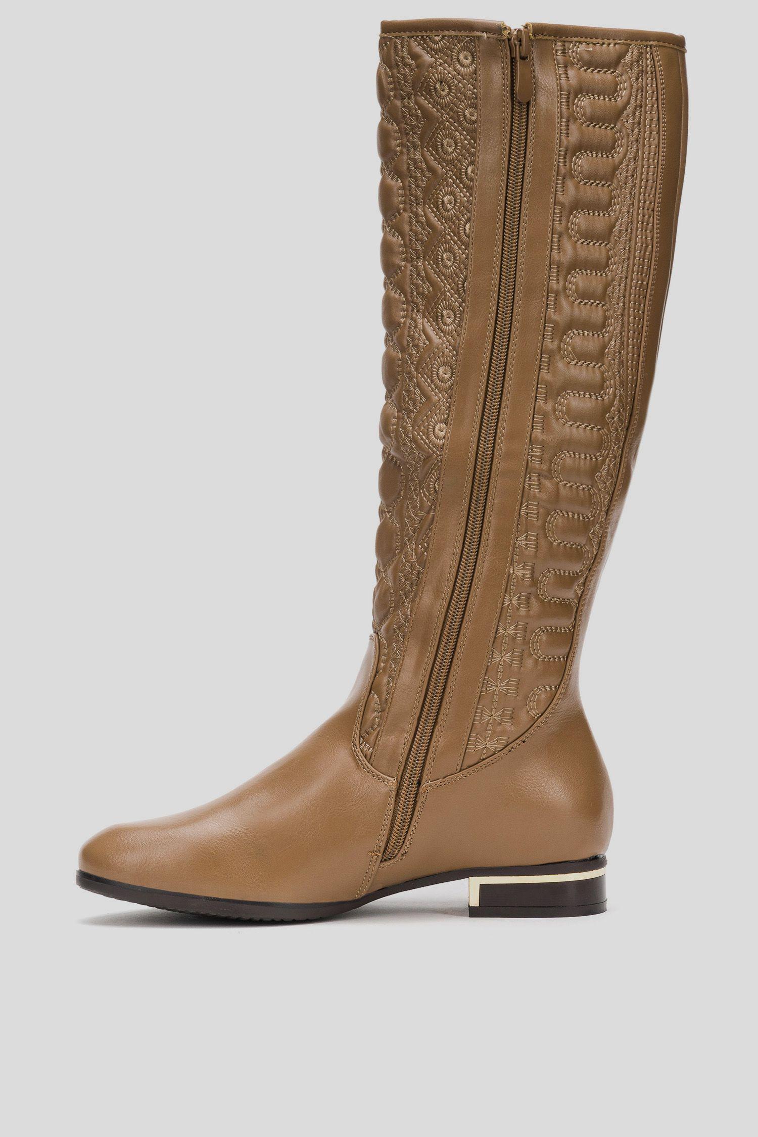 Bota Mujer Caqui Clio Carbin-1