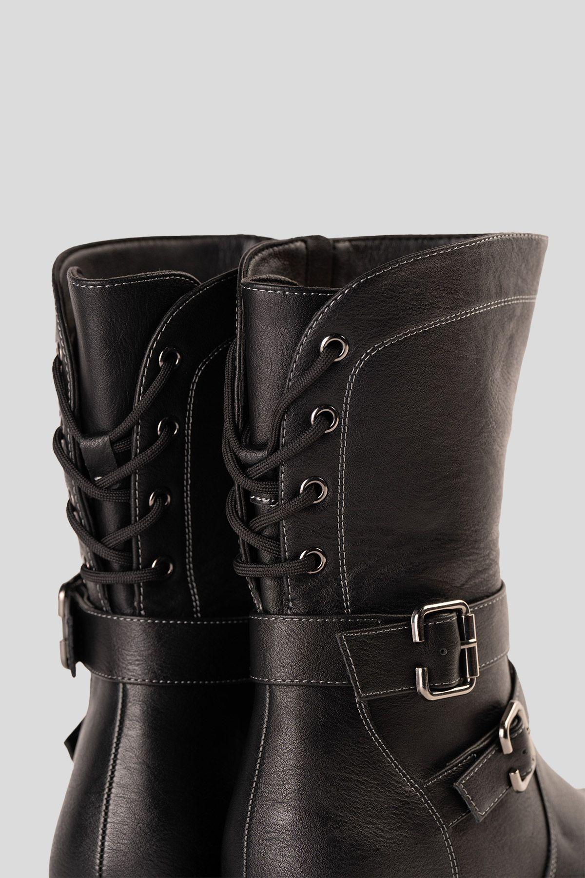 Botín Casual Mujer Negro Zinzi Chinitown-5