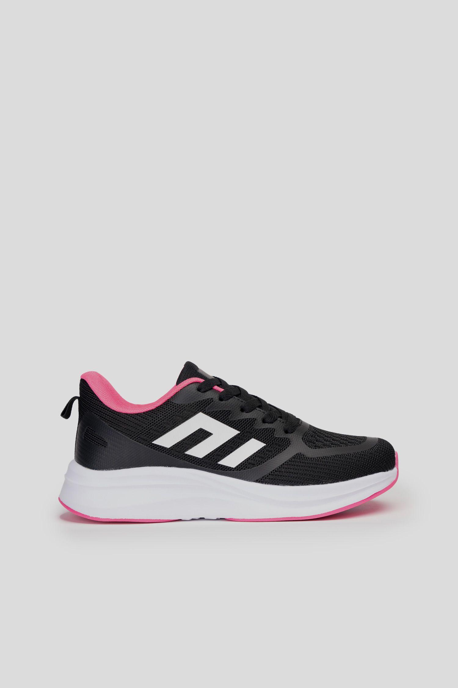 Zapatilla Mujer Negro Rosado Leone Chinitown-0