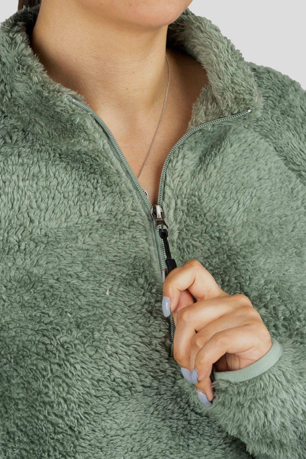 Polar Chiporro Outdoor Cervino Mujer Verde Blue Mountain-3