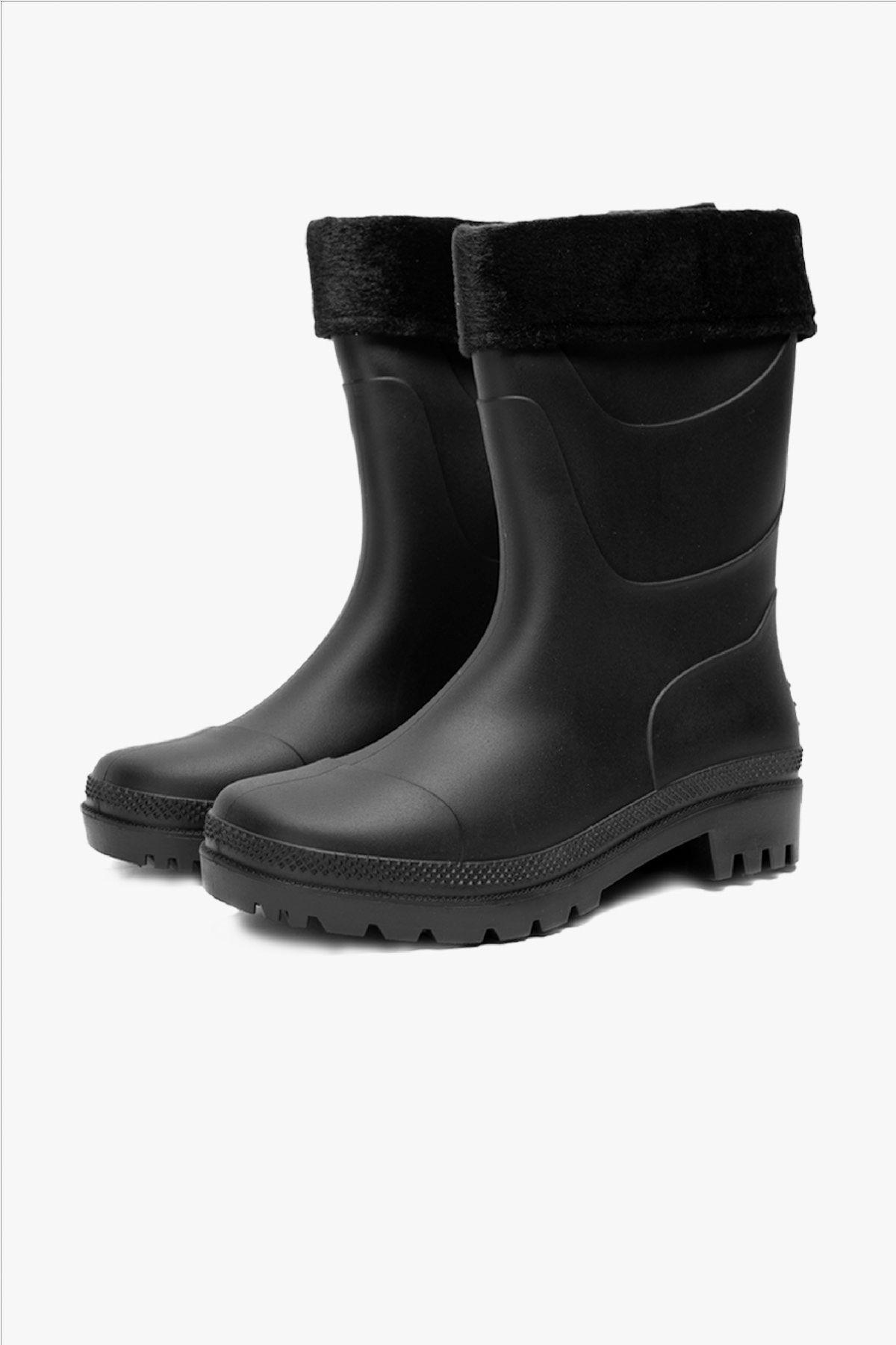 Bota de Agua Hombre Full Negro Bob Chinitown-1
