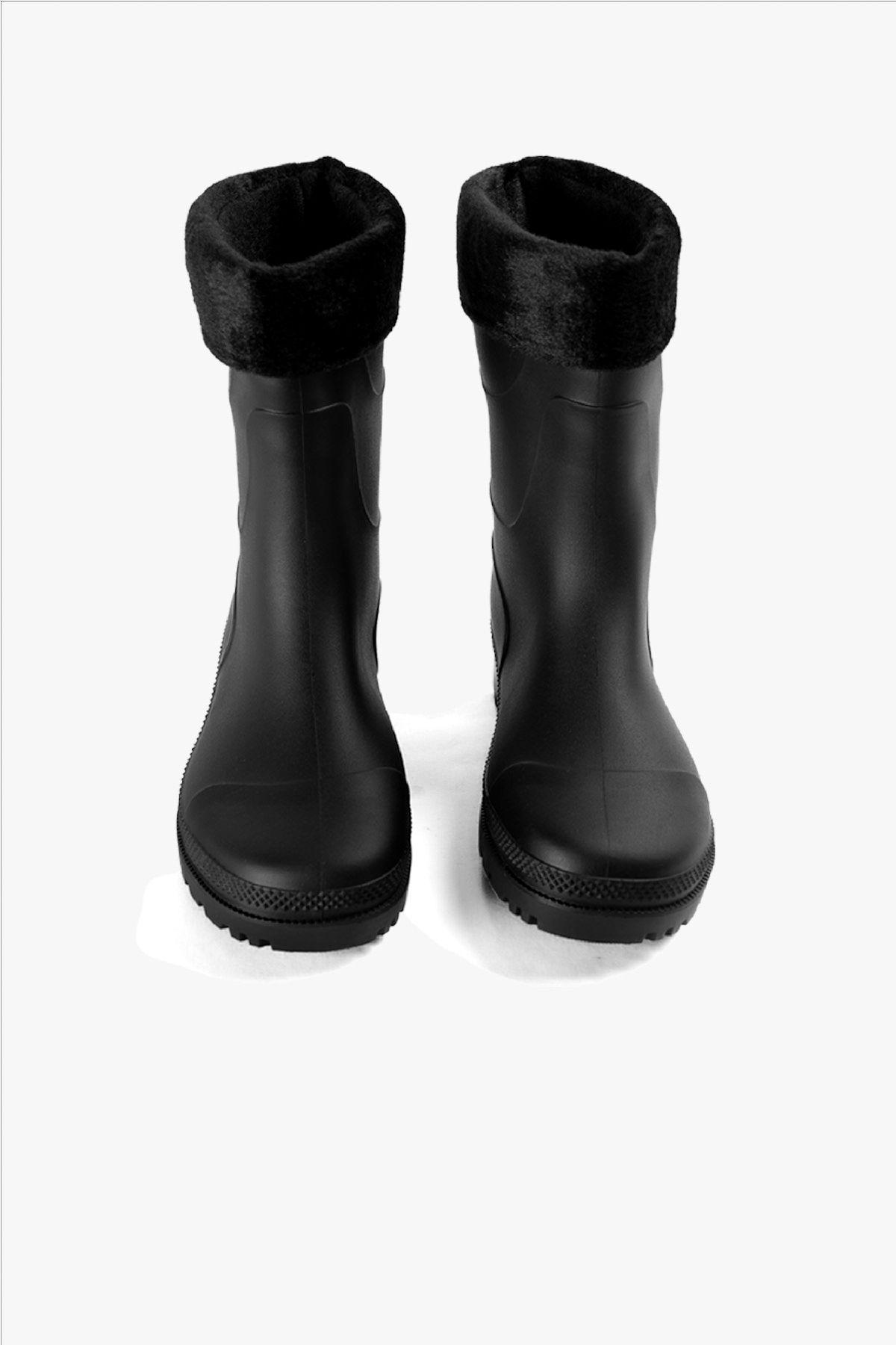 Bota de Agua Hombre Full Negro Bob Chinitown-2