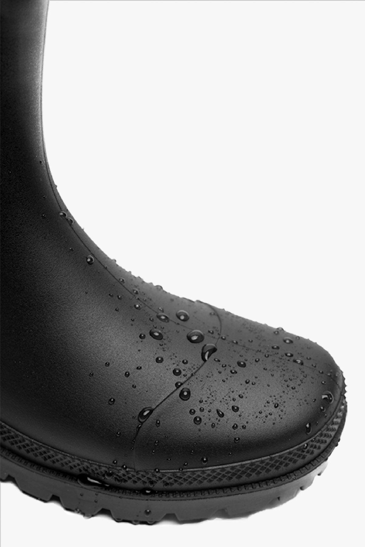 Bota de Agua Hombre Full Negro Bob Chinitown-3