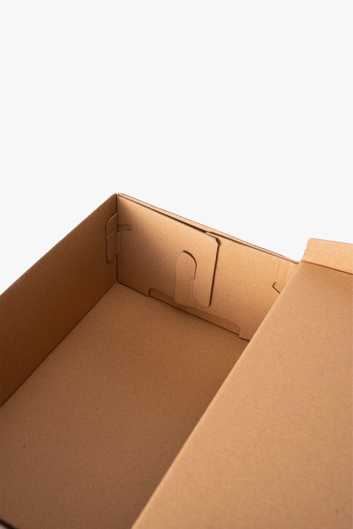Pack 10 Cajas Envío Calzado 33x20x13 cm Negro Chinitown-3