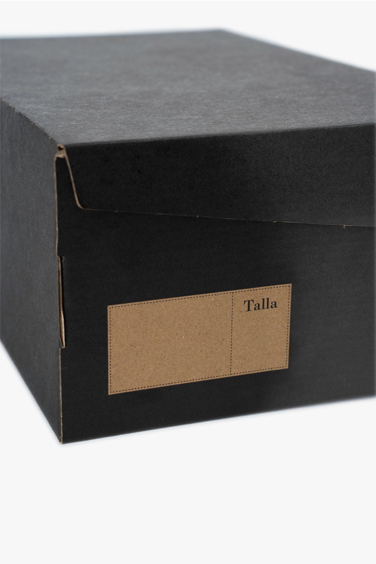 Pack 10 Cajas Envío Calzado 33x20x13 cm Negro Chinitown-4