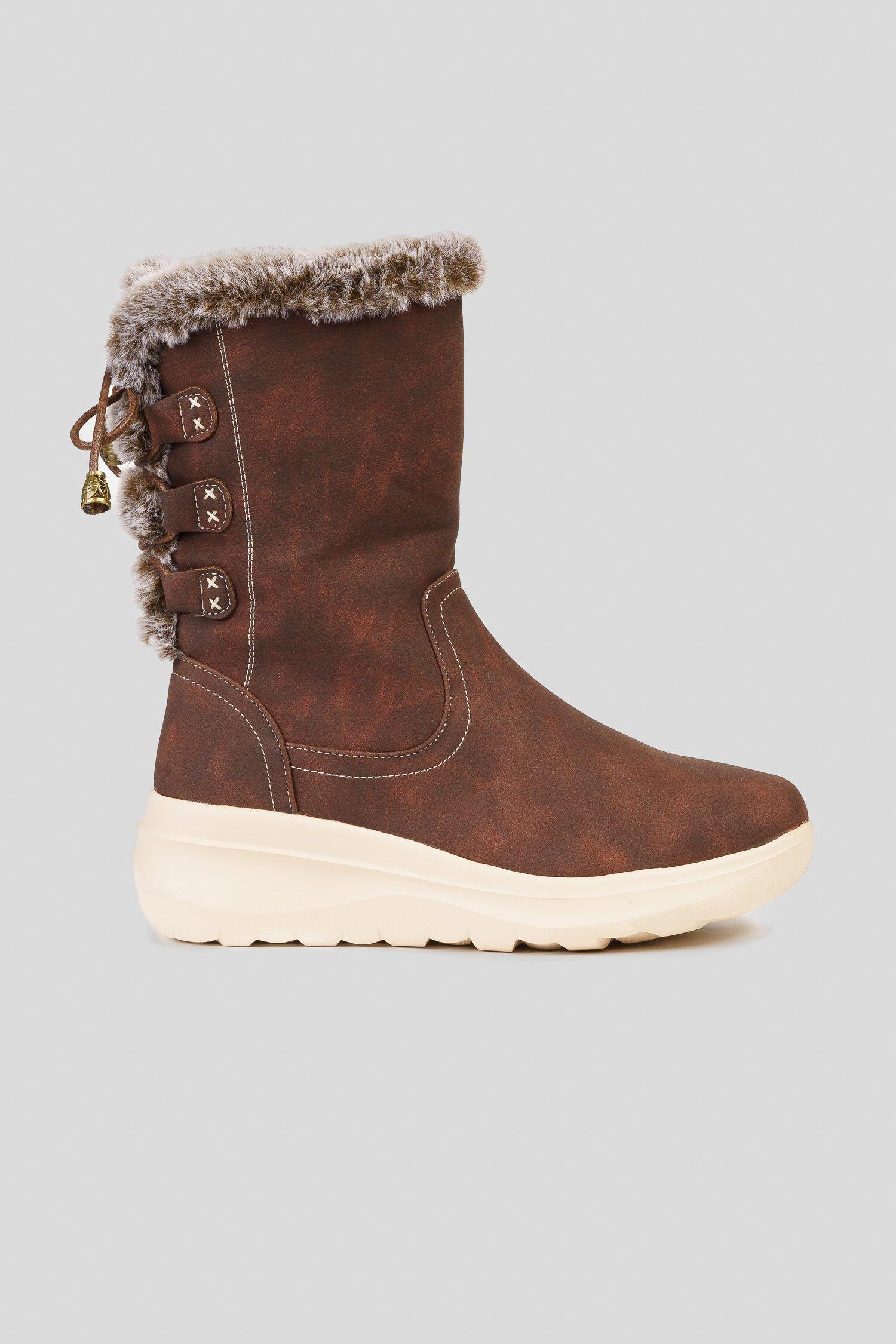 Bota Mujer Café Oscuro Zaria Thunder Blue-0