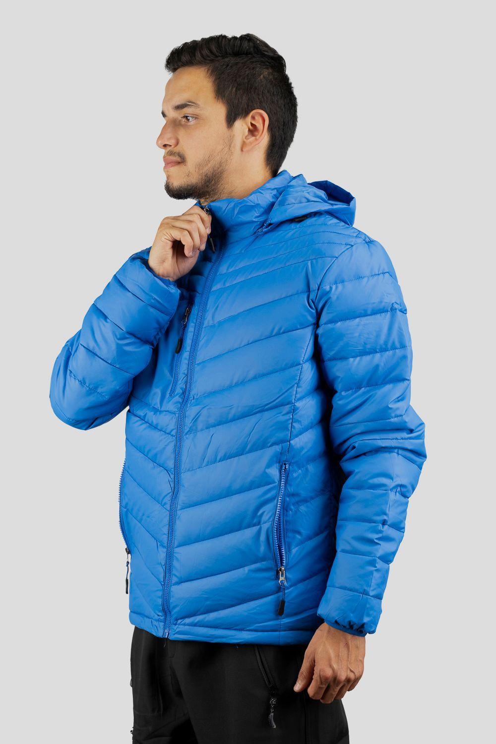 Parka Termica Outdoor Elbrus Hombre Azul Blue Mountain-1