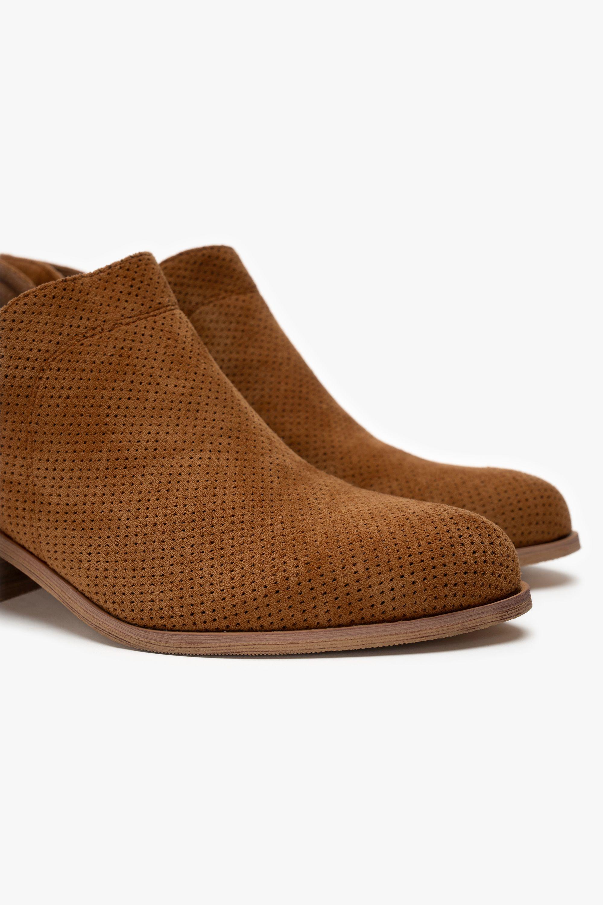 Botín Casual Mujer Camel Rita Chinitown-4