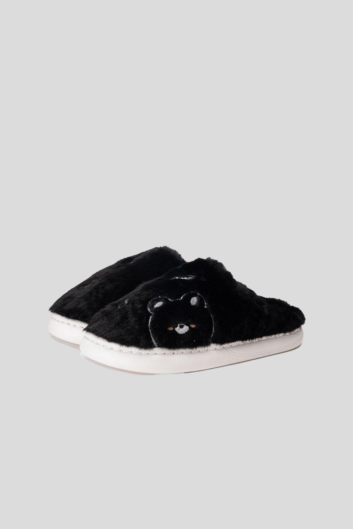 Pantufla Mujer Negro Palesa Chinitown-2