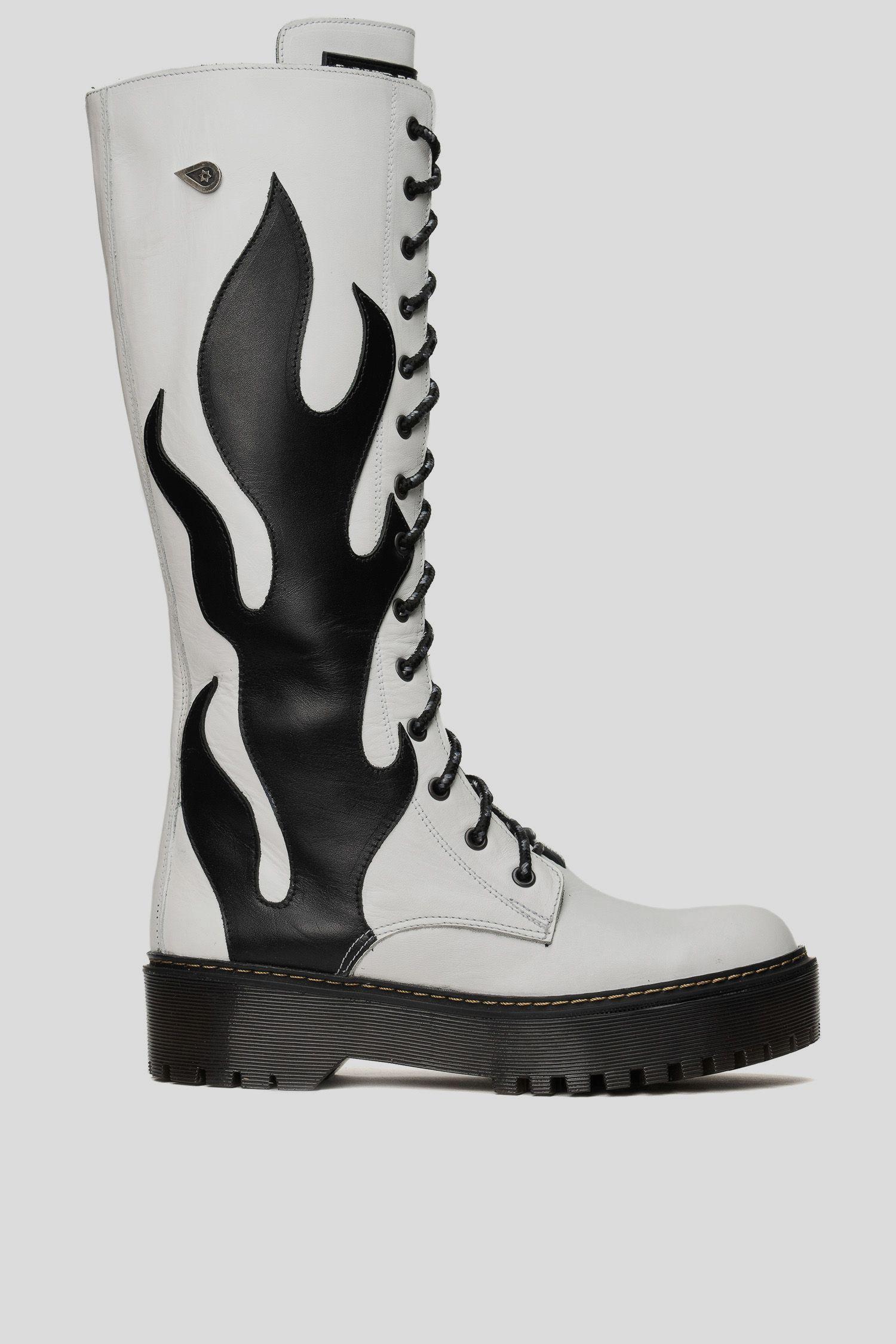 Bota Skade Fire Blanca Landazuri-0