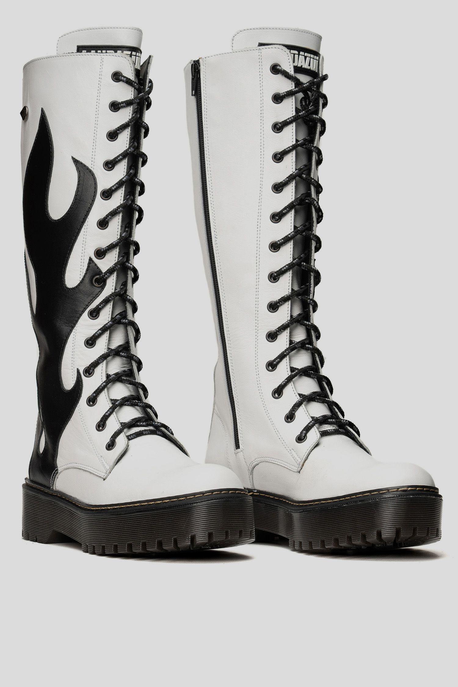 Bota Skade Fire Blanca Landazuri-3