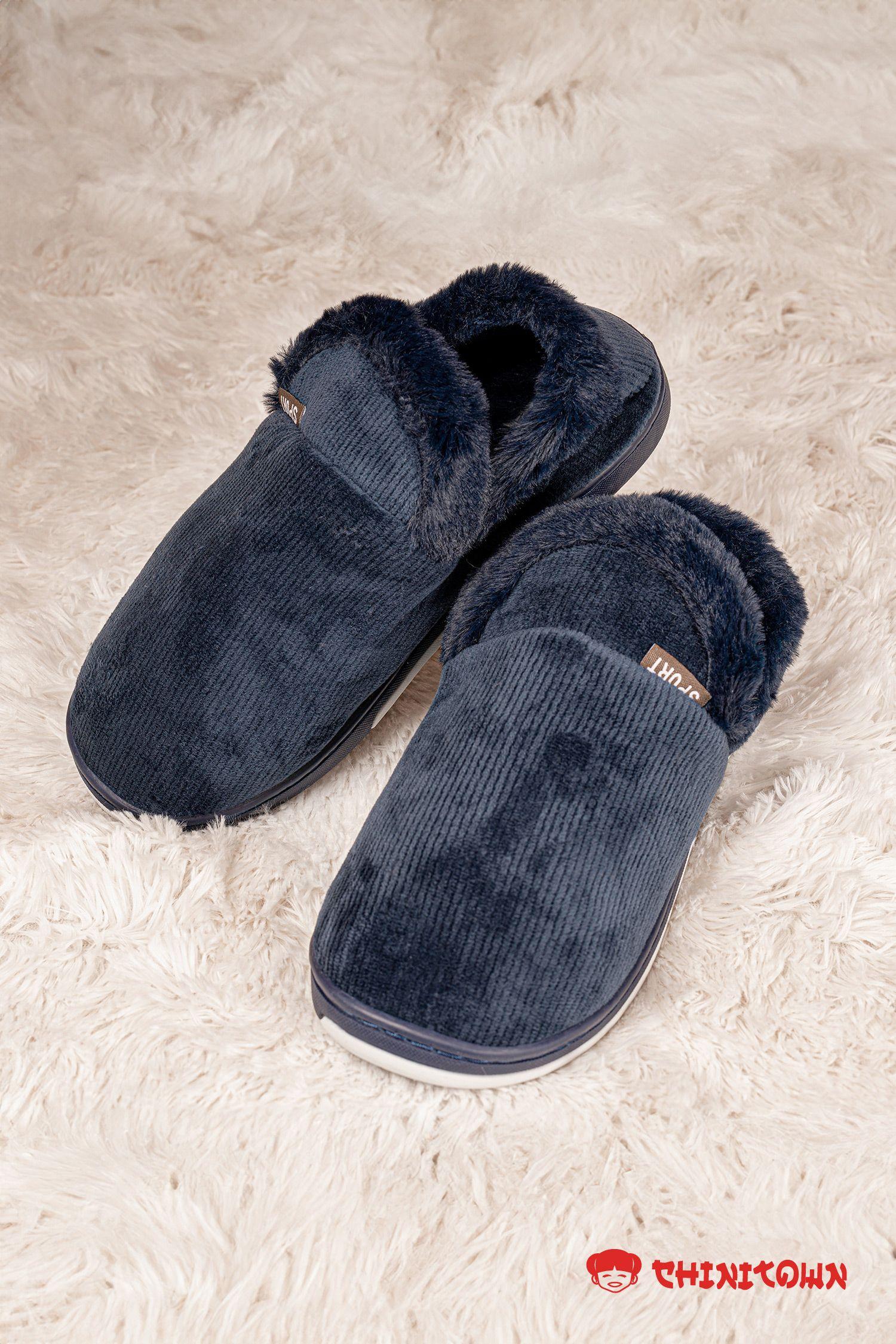 Pantufla Hombre Negro Aidan Chinitown-6