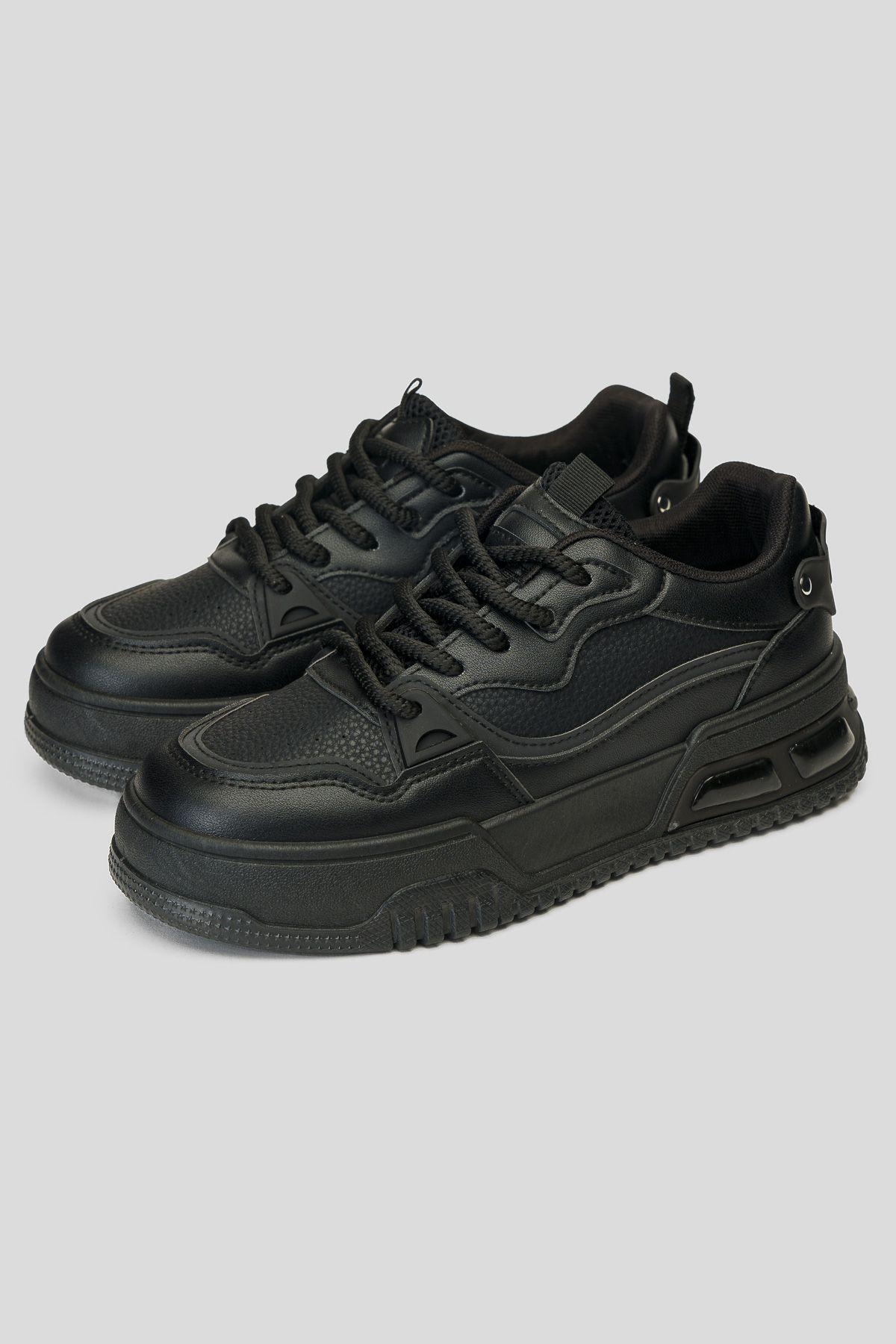 Zapatilla Mujer Negro Nayaret Boteli-2