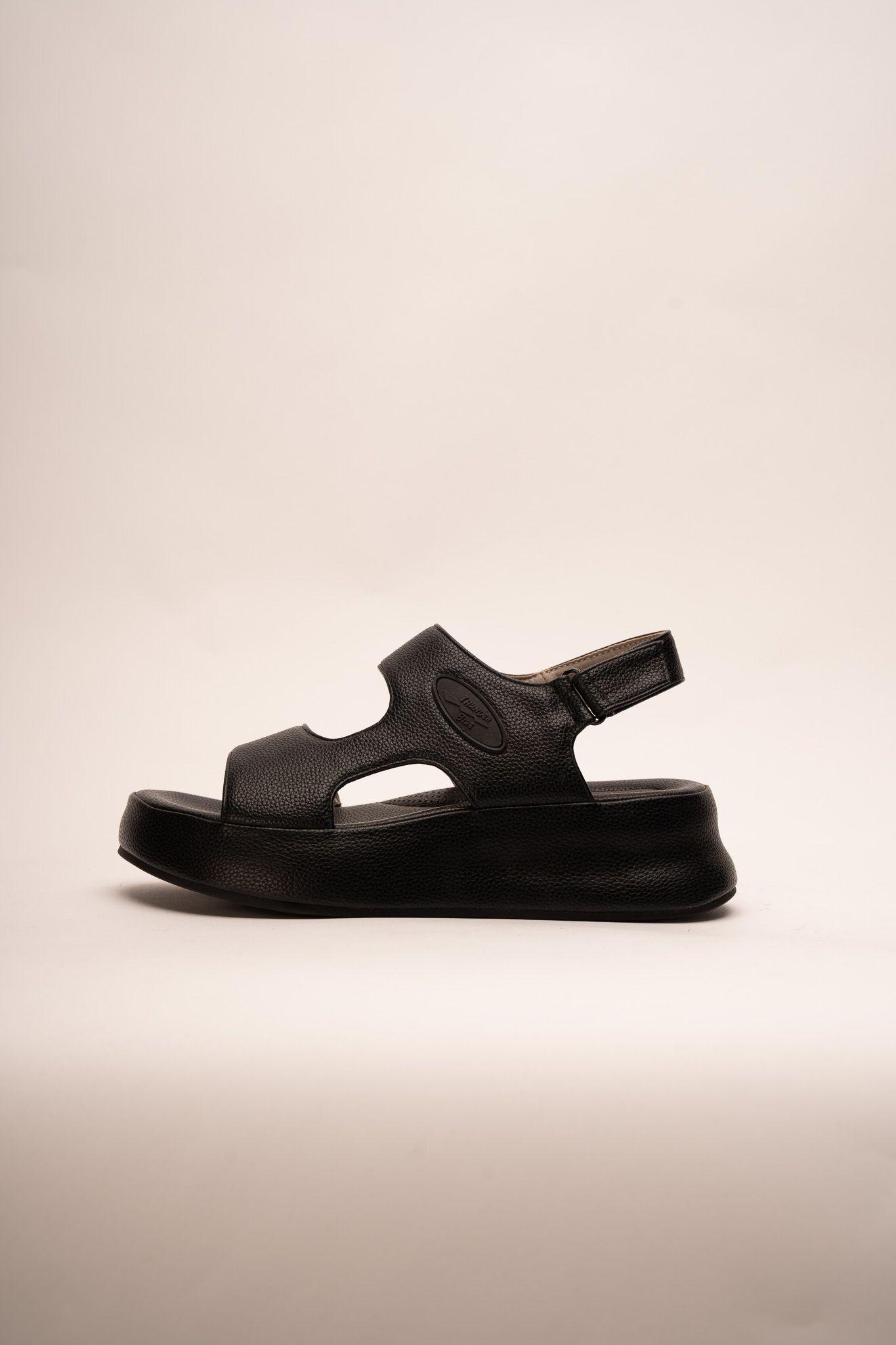 Sandalia Casual Mujer Negro Reem Chinitown-1