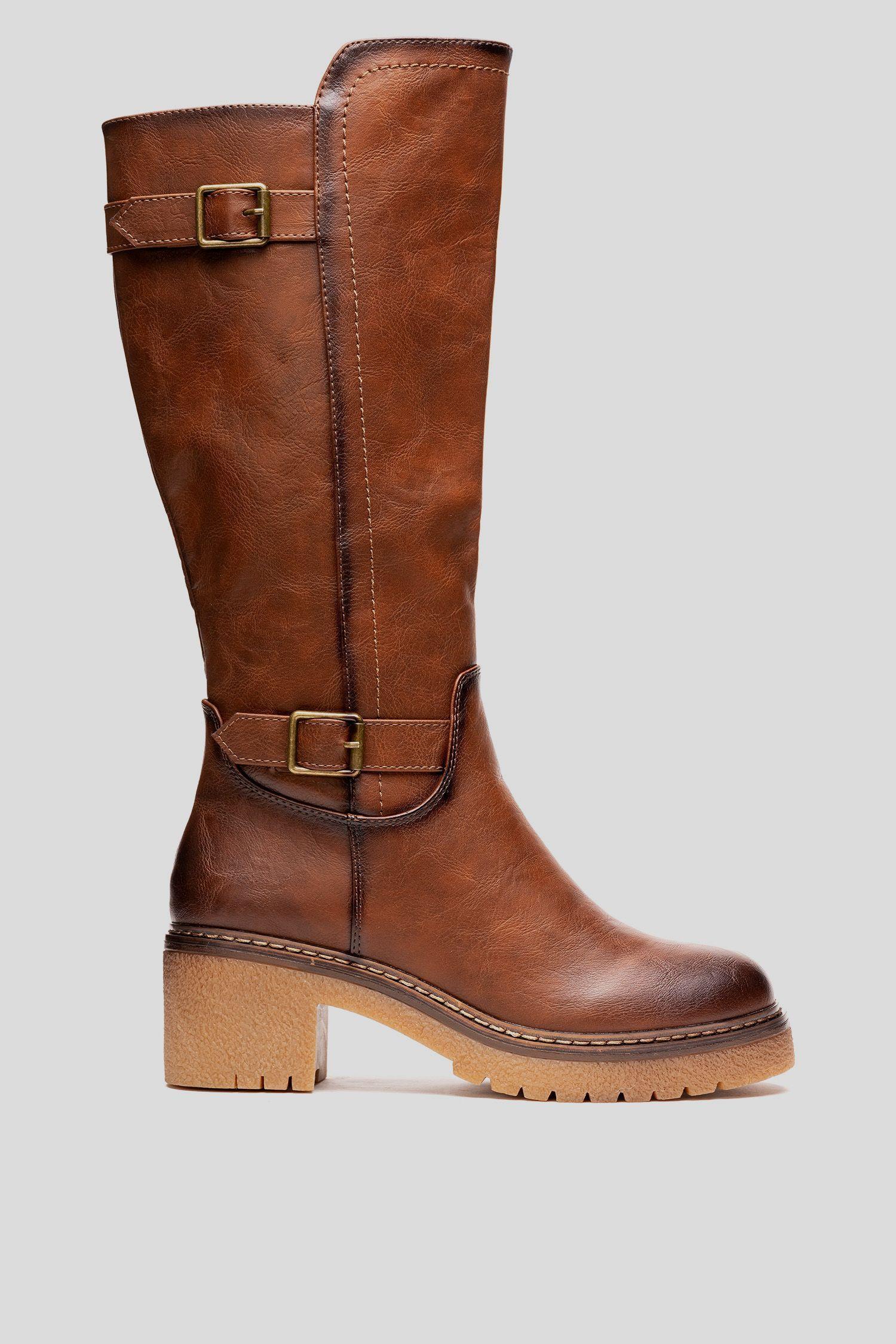Bota Mujer Cafe Centauro Thunder Blue-0
