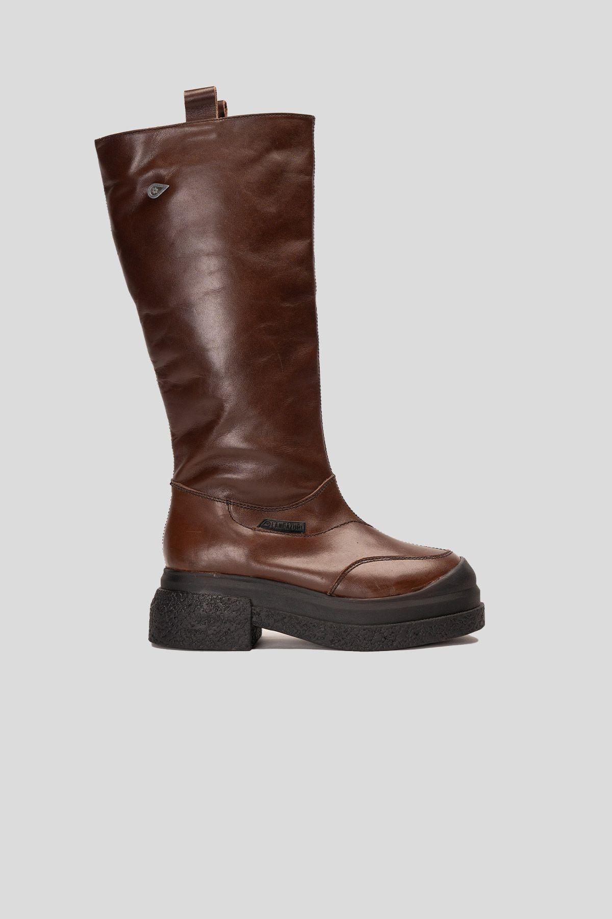 Bota Cuero V010 Café Landazuri-0