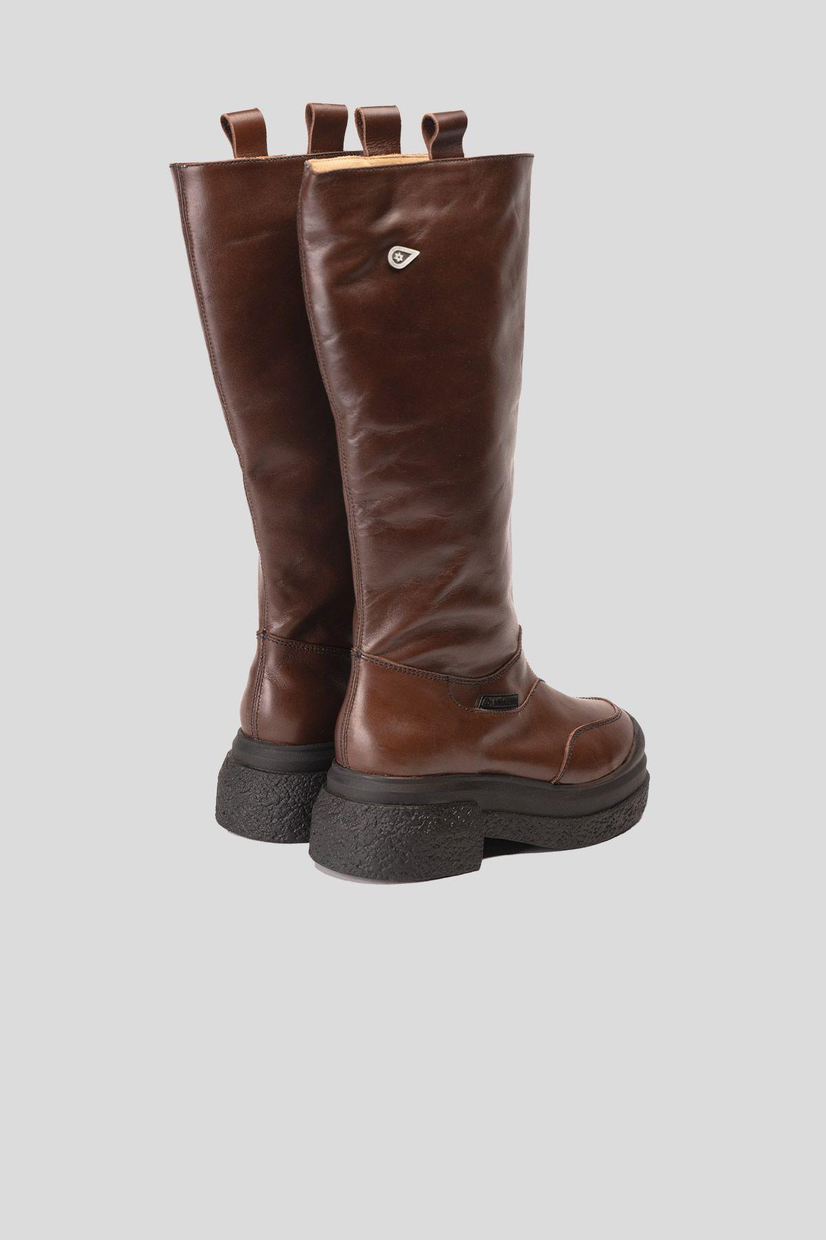 Bota Cuero V010 Café Landazuri-3