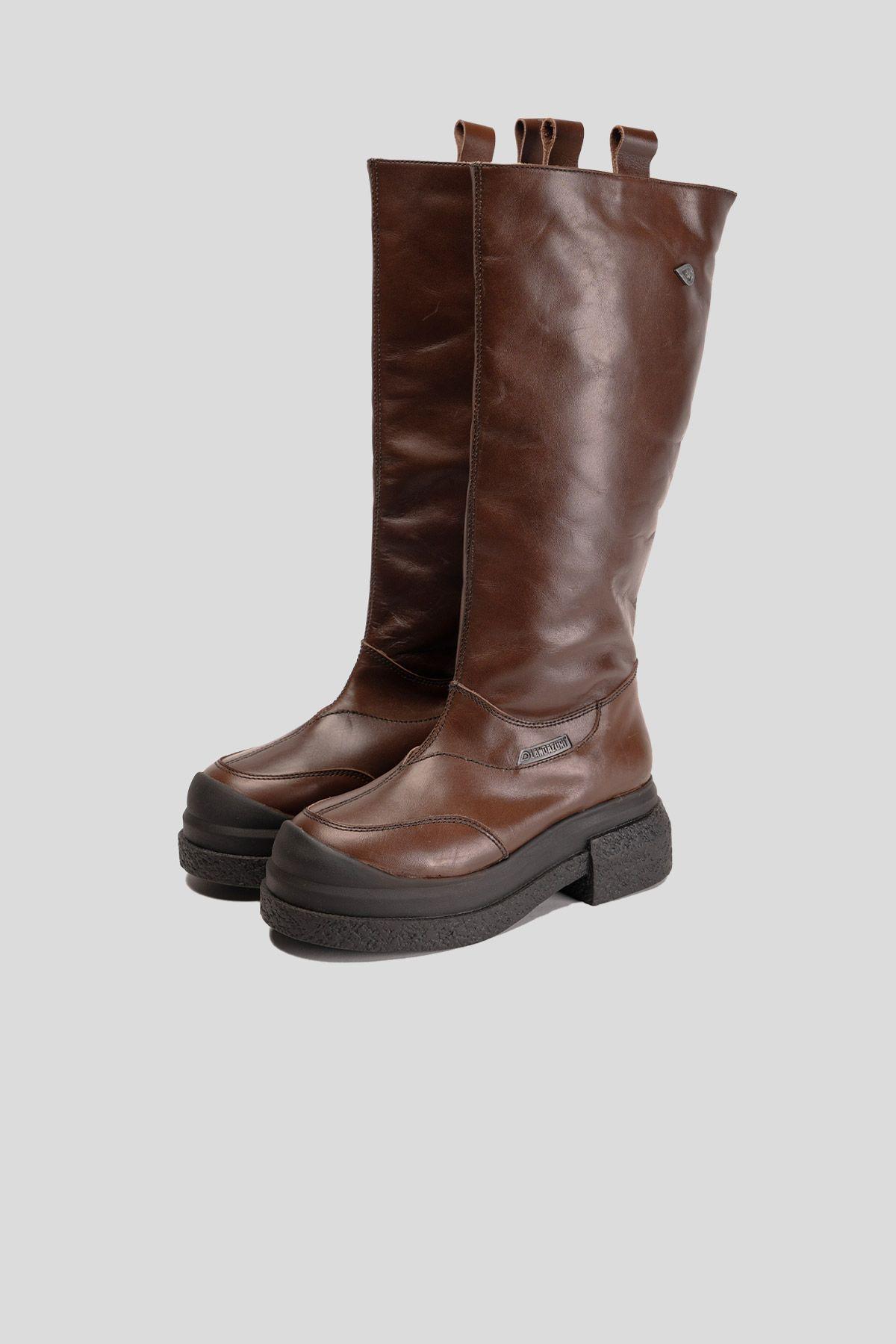 Bota Cuero V010 Café Landazuri-4