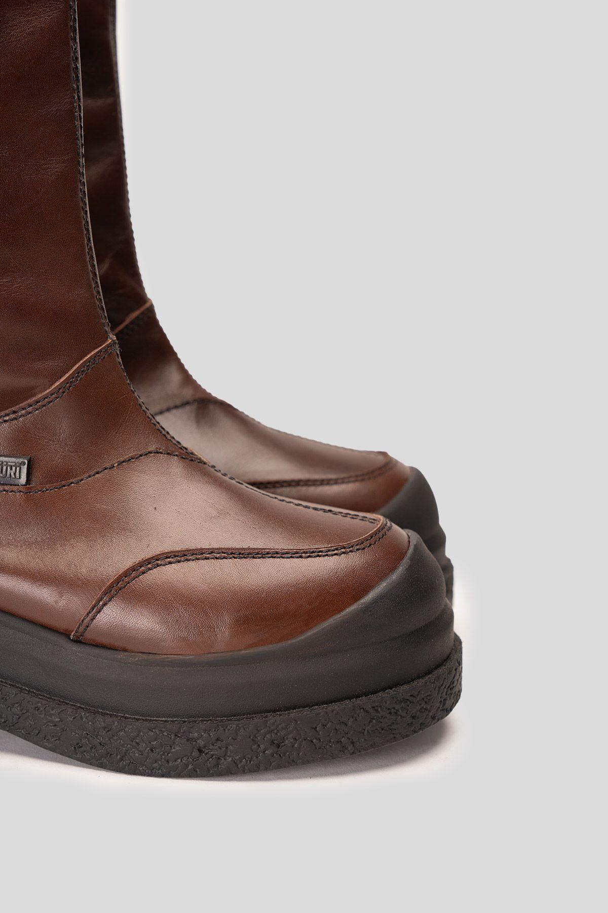 Bota Cuero V010 Café Landazuri-5