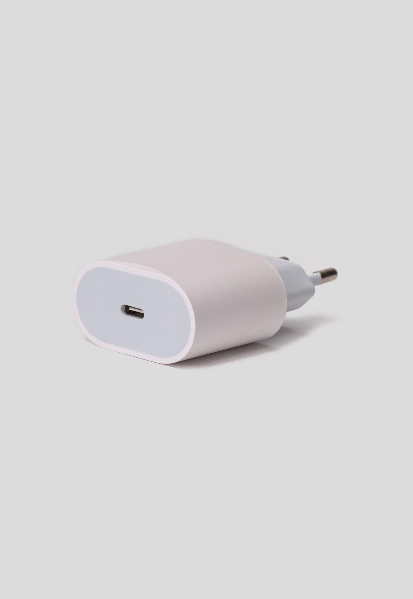 Adaptador de Corriente Tipo C Blanco Chinitown-1