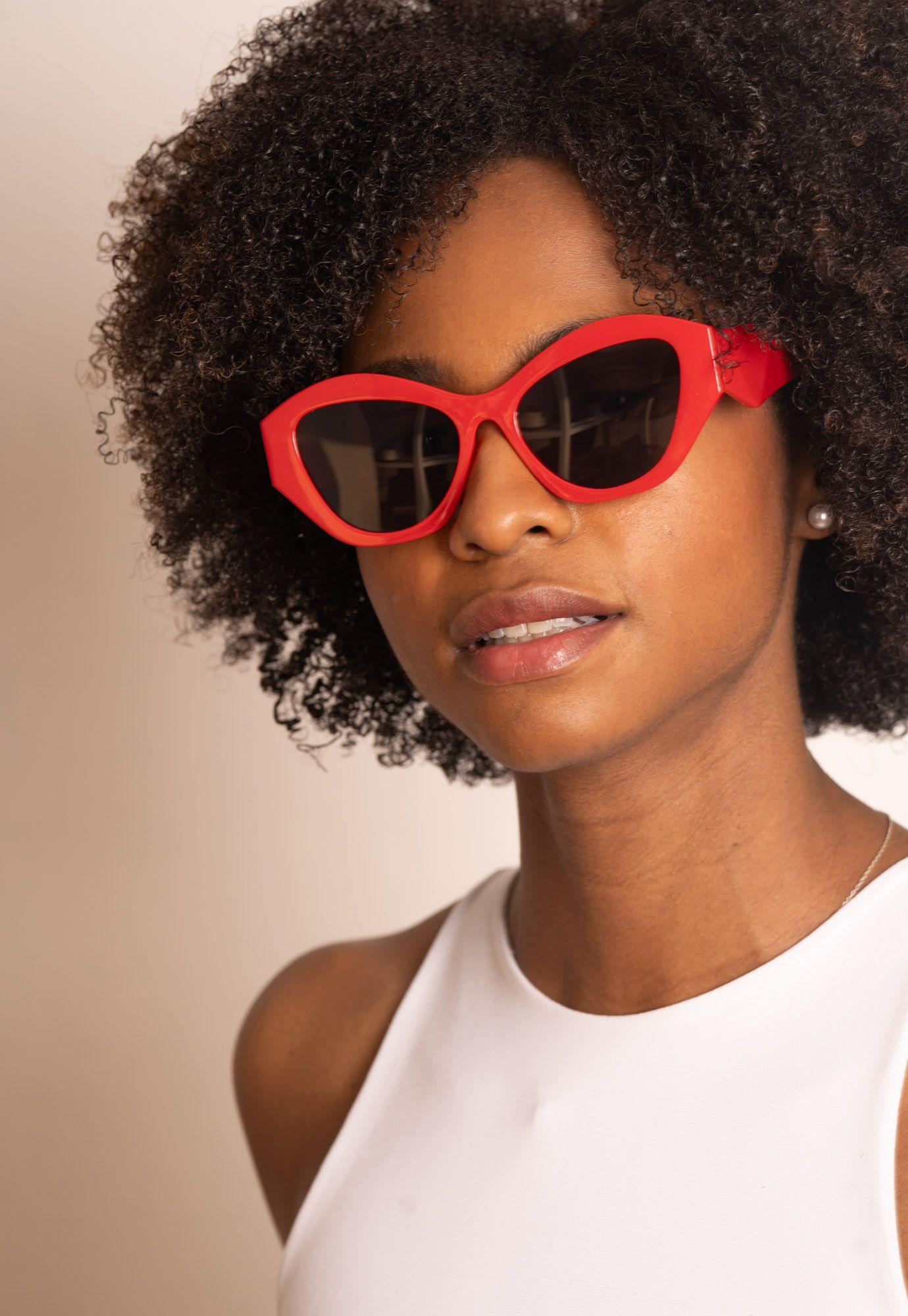 Lente de Sol Rojo Zameta-3