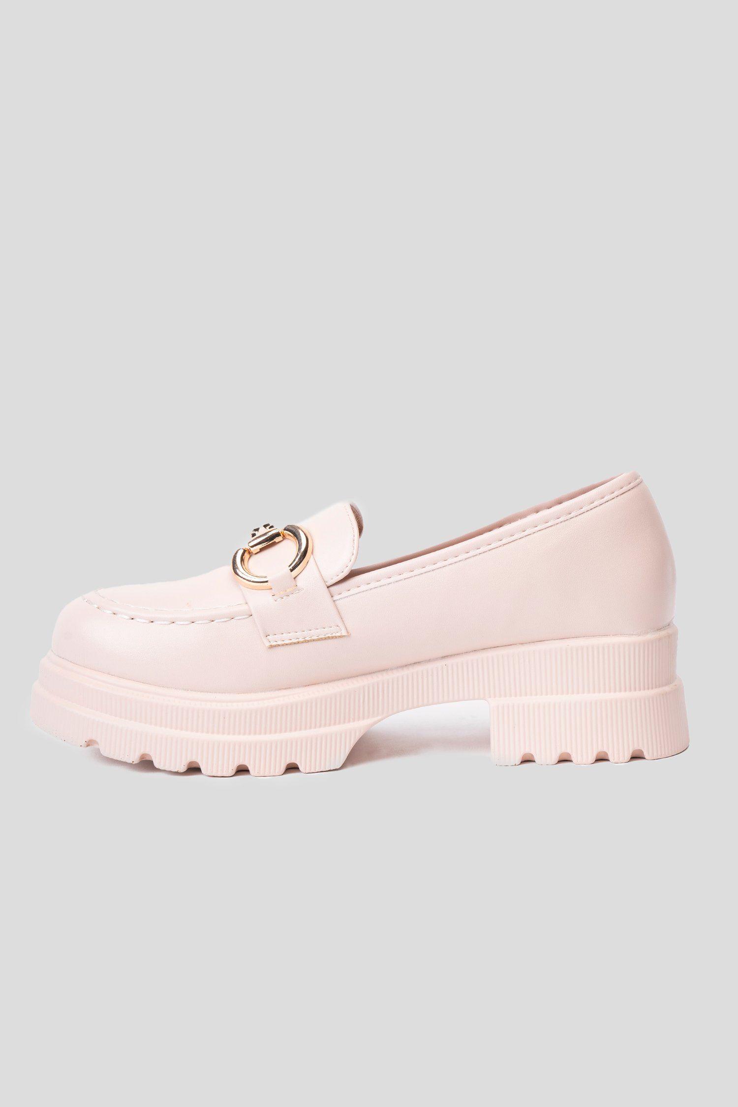 Mocasín Mujer Beige Eliette Apóstol-0