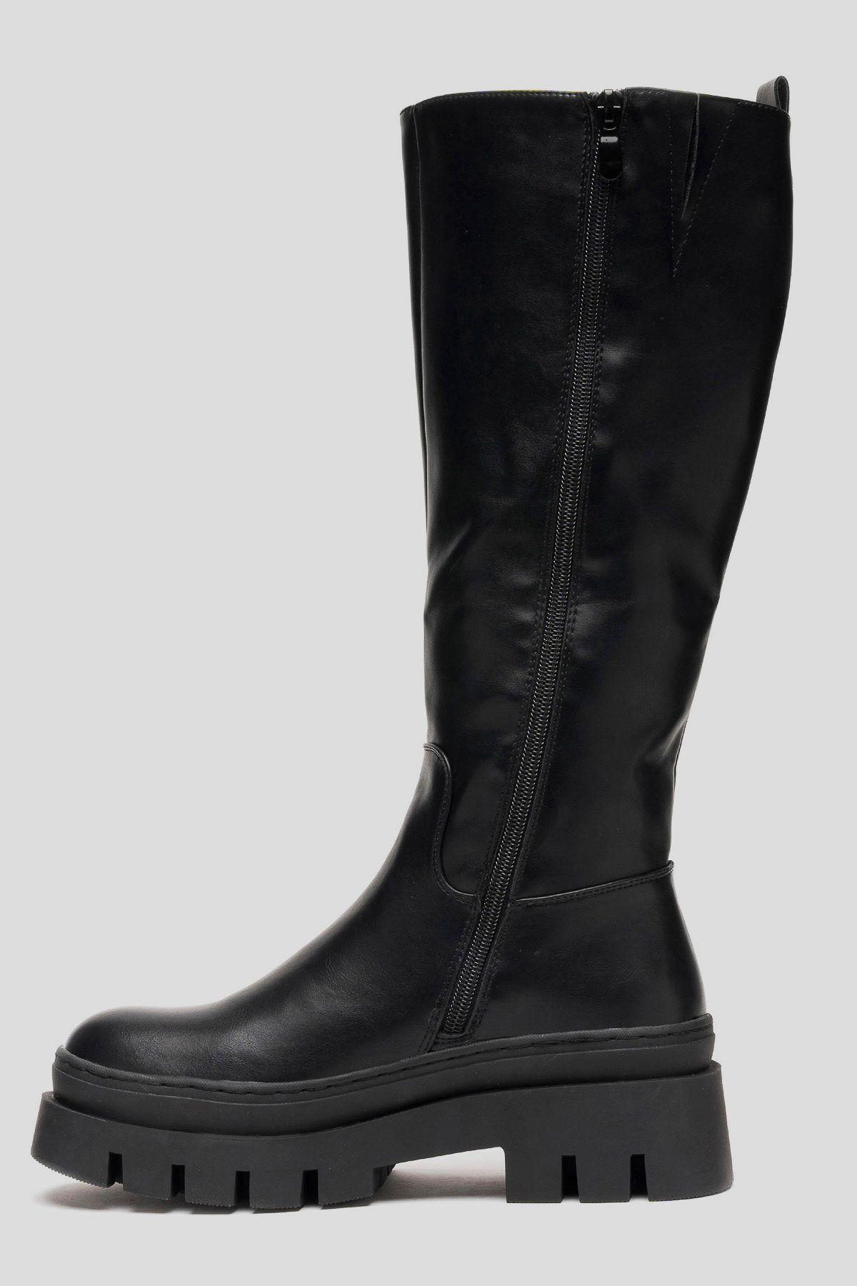 Bota Mujer Negro Borondo Carbin-1