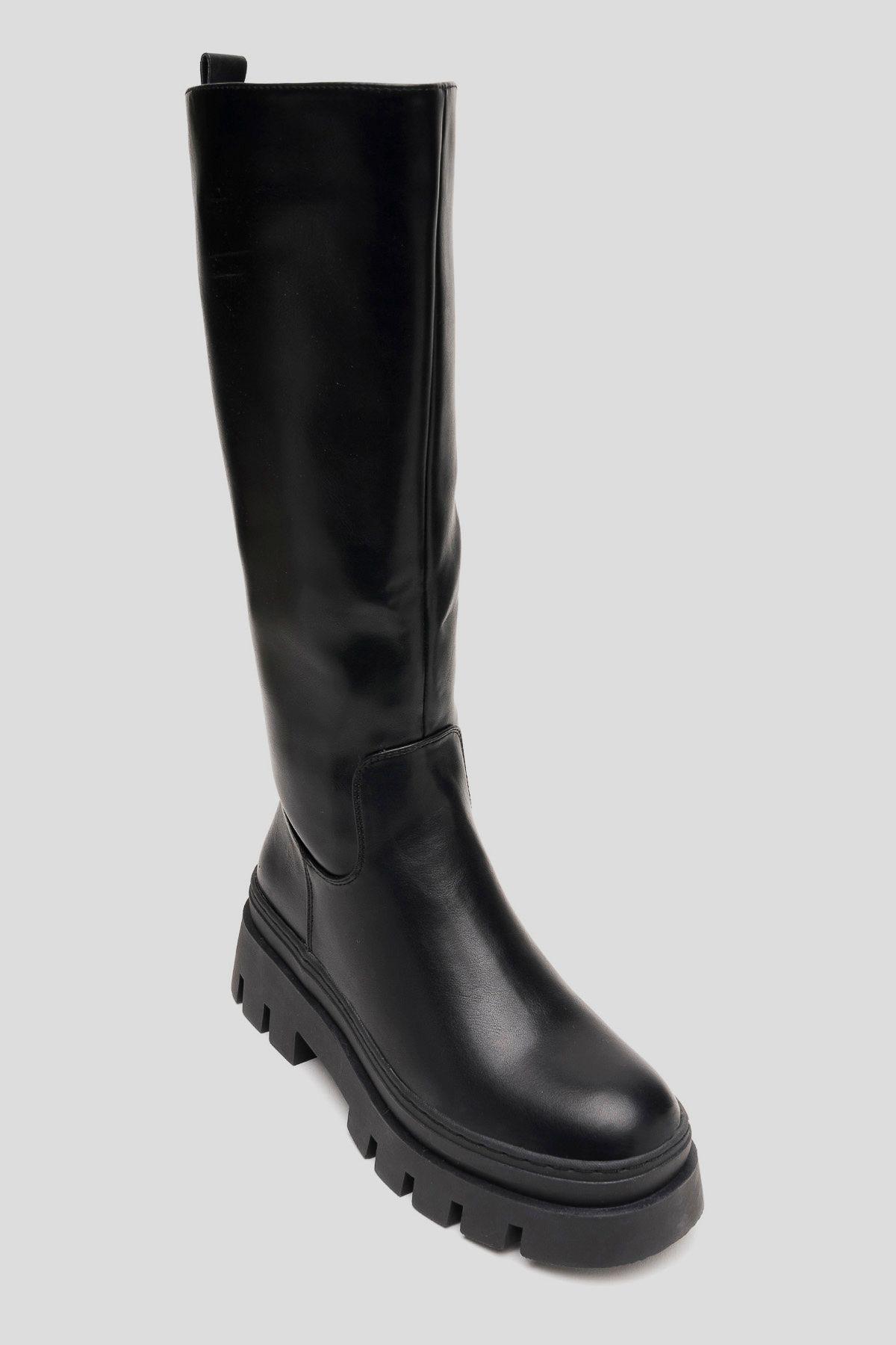 Bota Mujer Negro Borondo Carbin-2