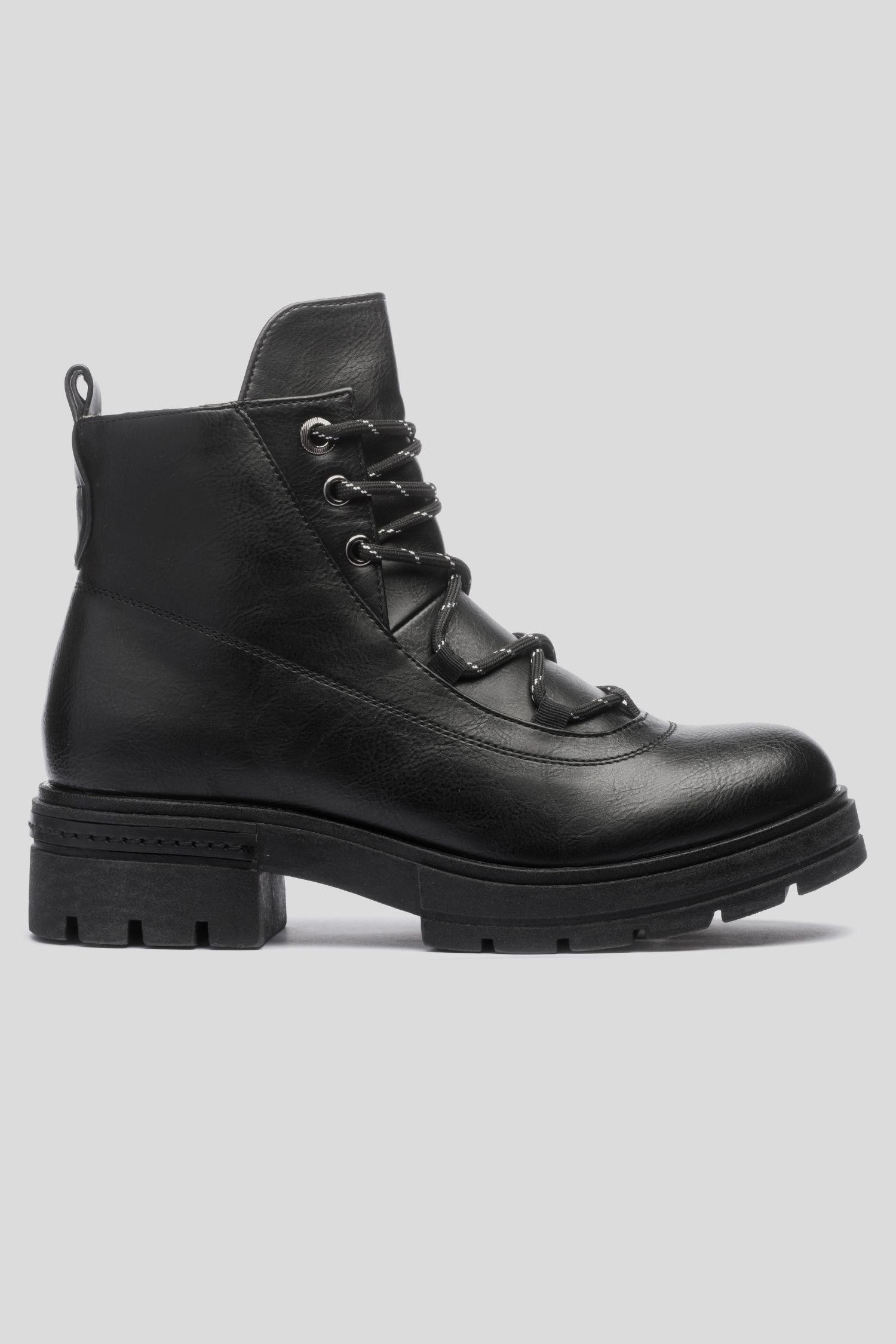 Botín Mujer Negro Okame Chancleta-0